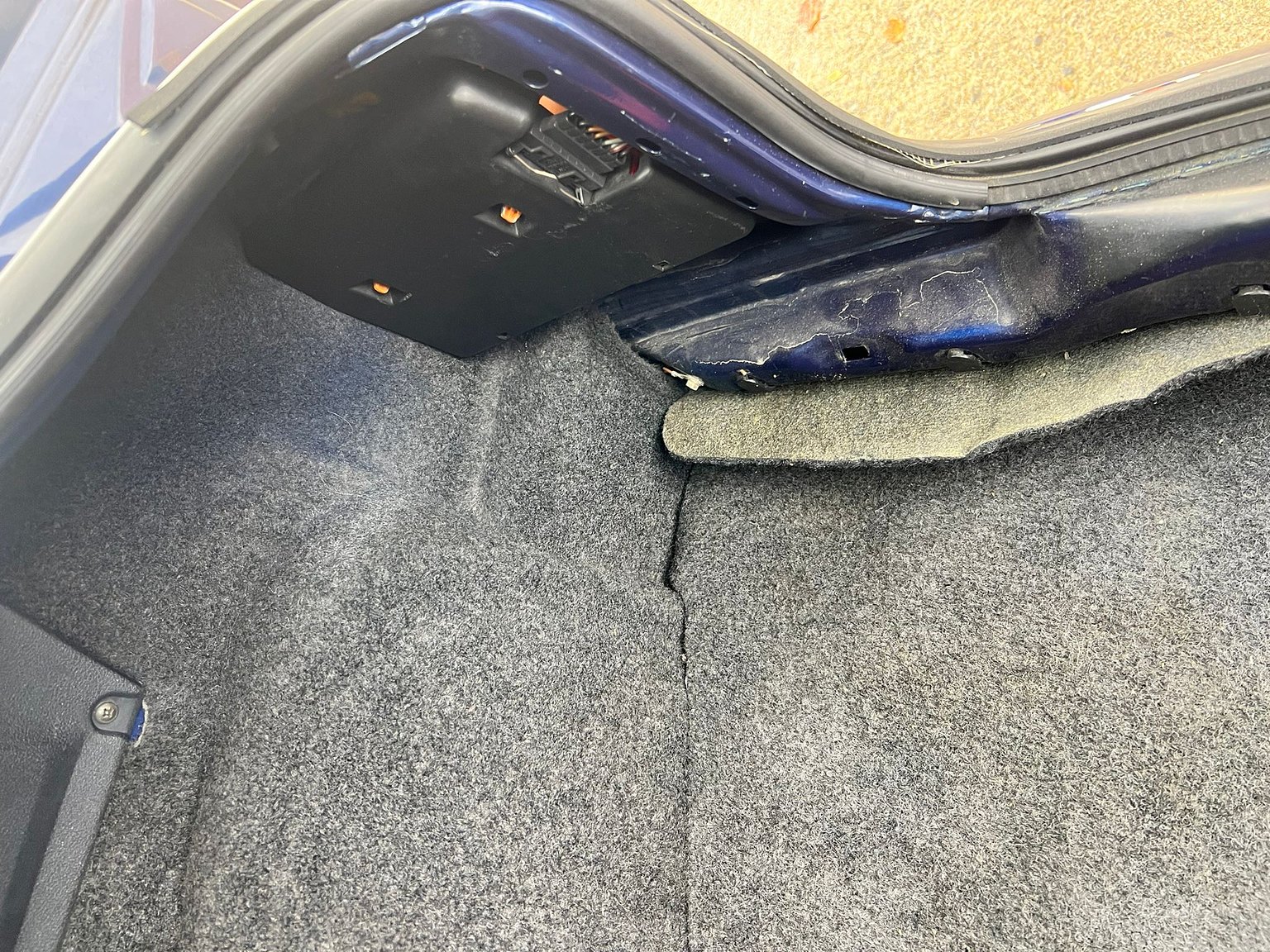 Interiörbild 1993 Ford Escort RS Cosworth "Big Turbo"