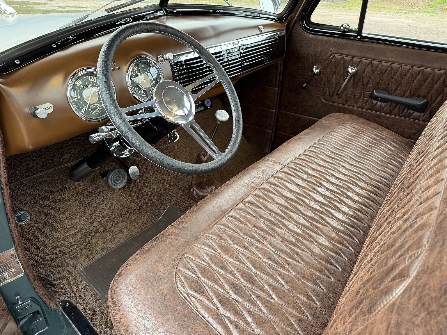 Innenraumfoto von 1953 Chevrolet 3600 Custom by Järudds (6)