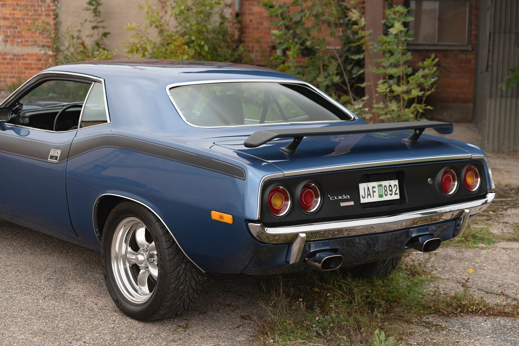 Exterior image of 1972 Plymouth Cuda 340/408