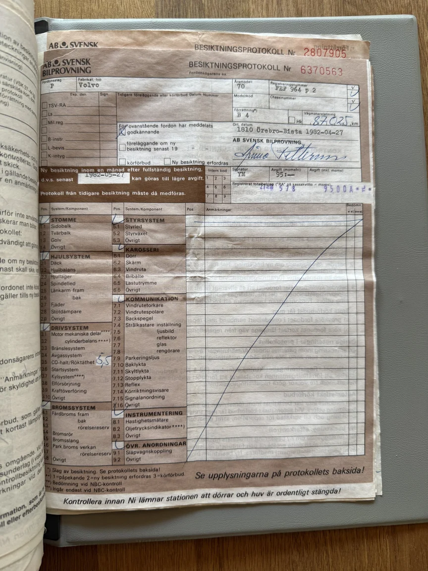 Documentation for 1970 Volvo Amazon (52)