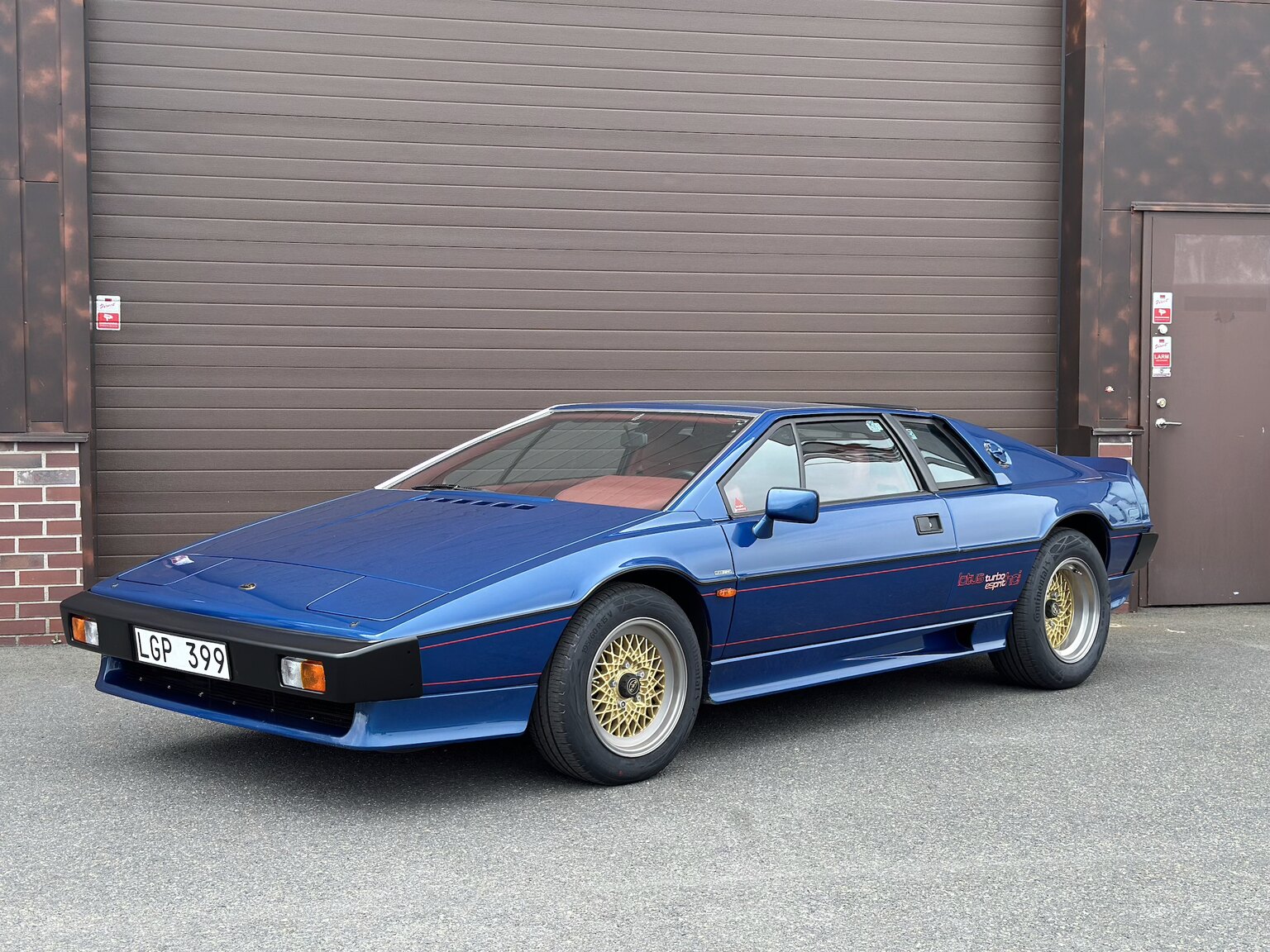 Exteriörbild på 1987 Lotus Esprit Turbo HCi (68)
