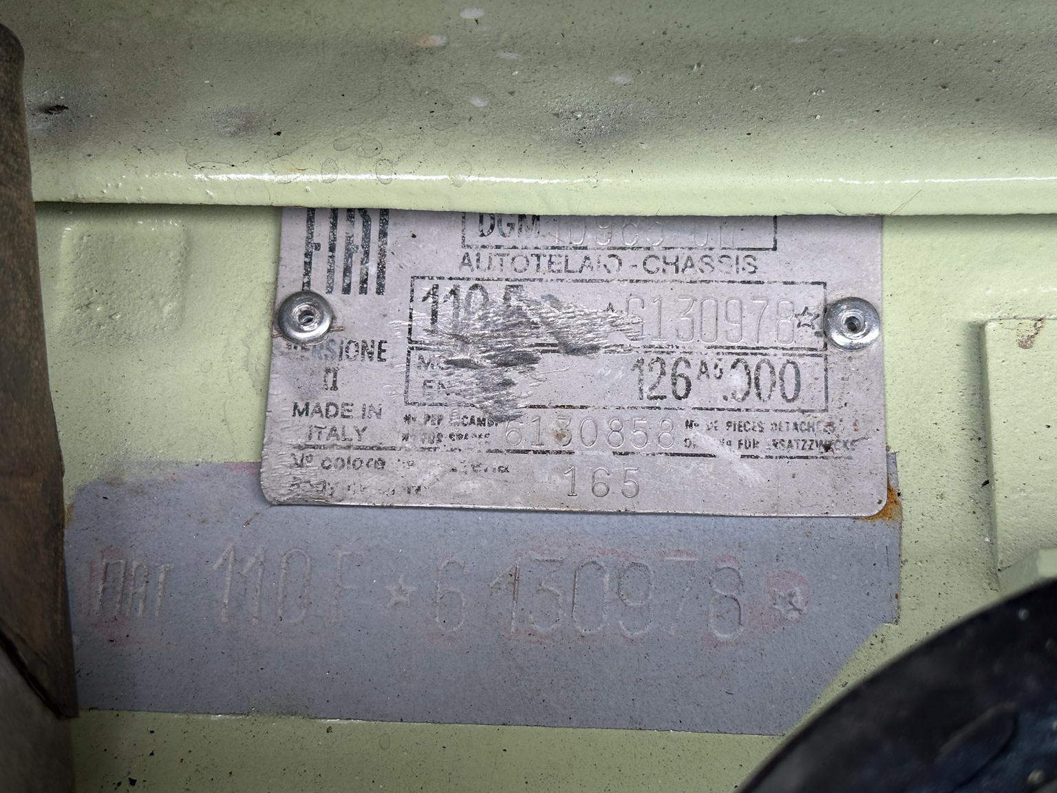 Image of 1970 Fiat 500 Lusso mechanics