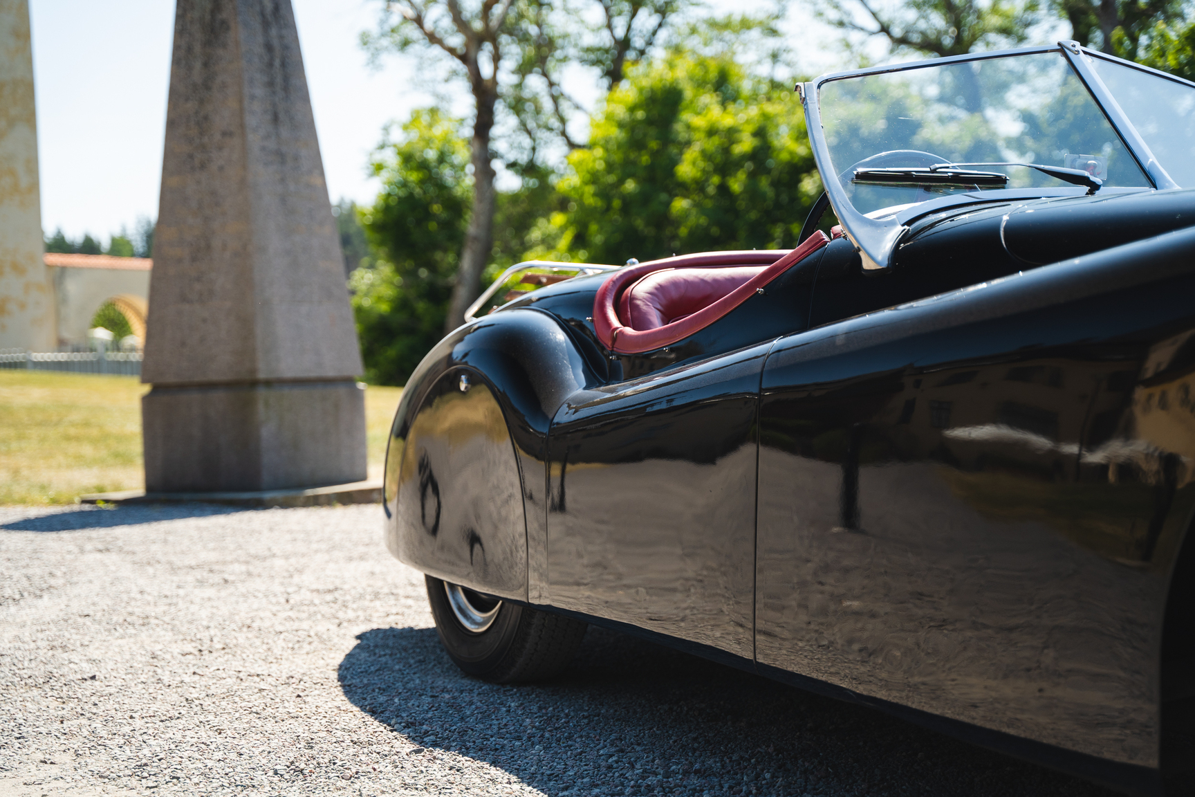 Exteriörbild på 1951 Jaguar XK 120