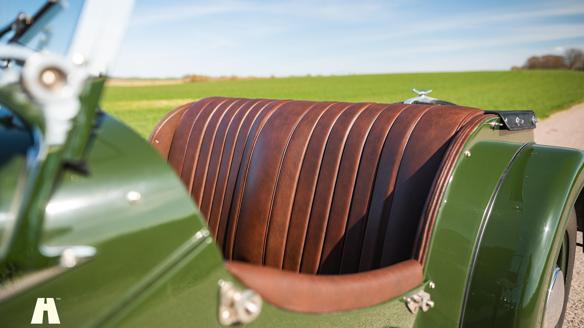 Interiörbild 1951 Morgan Plus 4 (19)