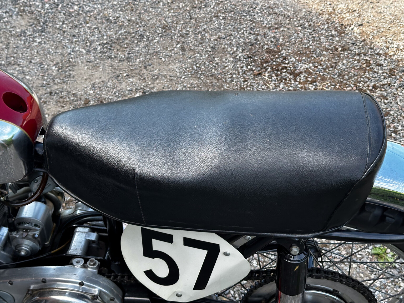 Exteriörbild på 1954 Ariel HS 500