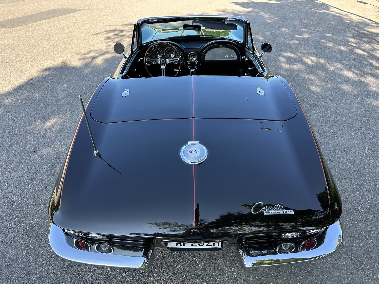 Aussenfoto 1964 Corvette C2 Stingray Cabriolet (18)