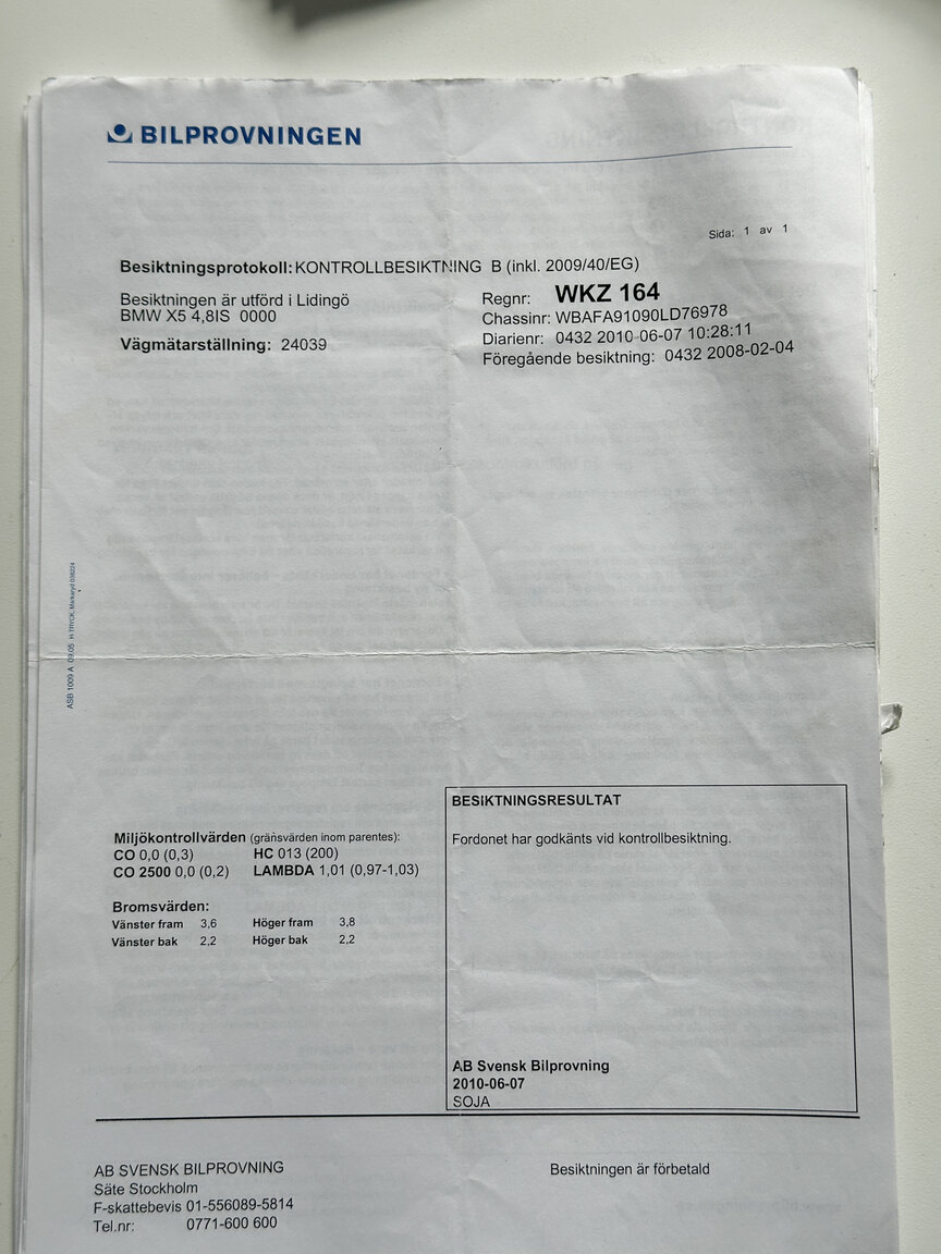 Documentation for 2005 BMW X5 4.8iS E53 LCI