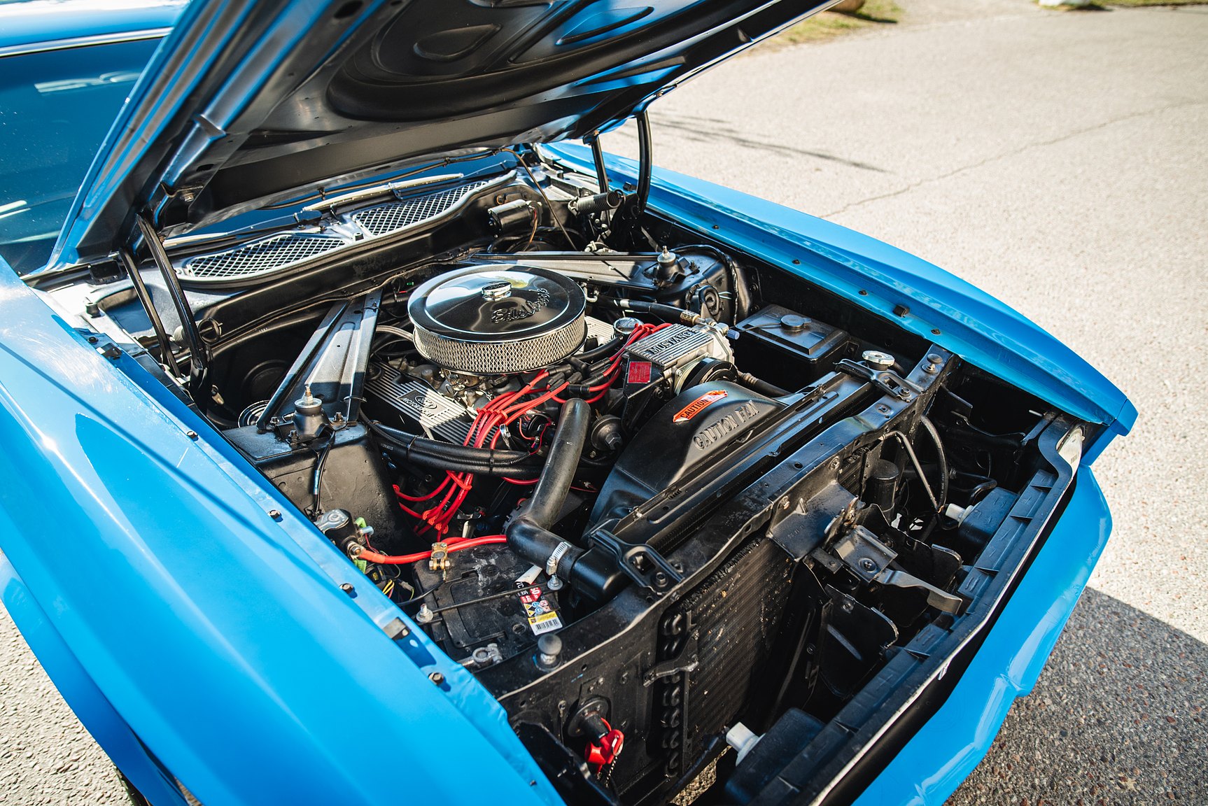 Image of 1971 Ford Mustang Mach 1 mechanics