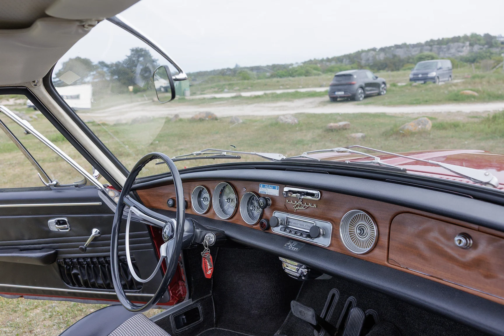 Innenraumfoto von 1968 Volkswagen Typ 34 1600 L Karmann-Ghia (37)