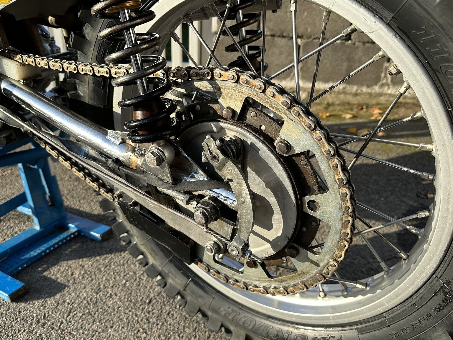 Image of BSA B44 mechanics