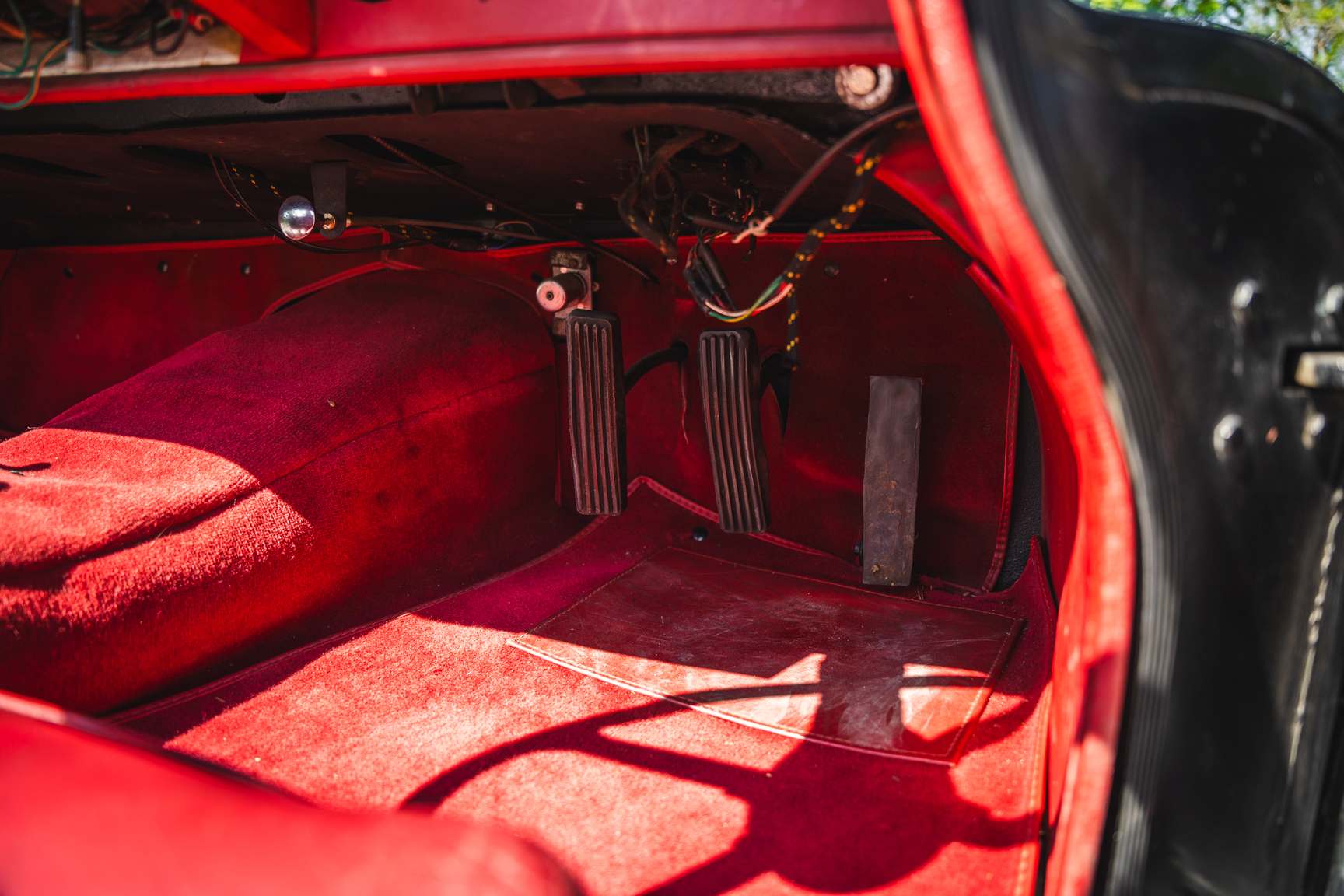 Interiörbild 1951 Jaguar XK 120