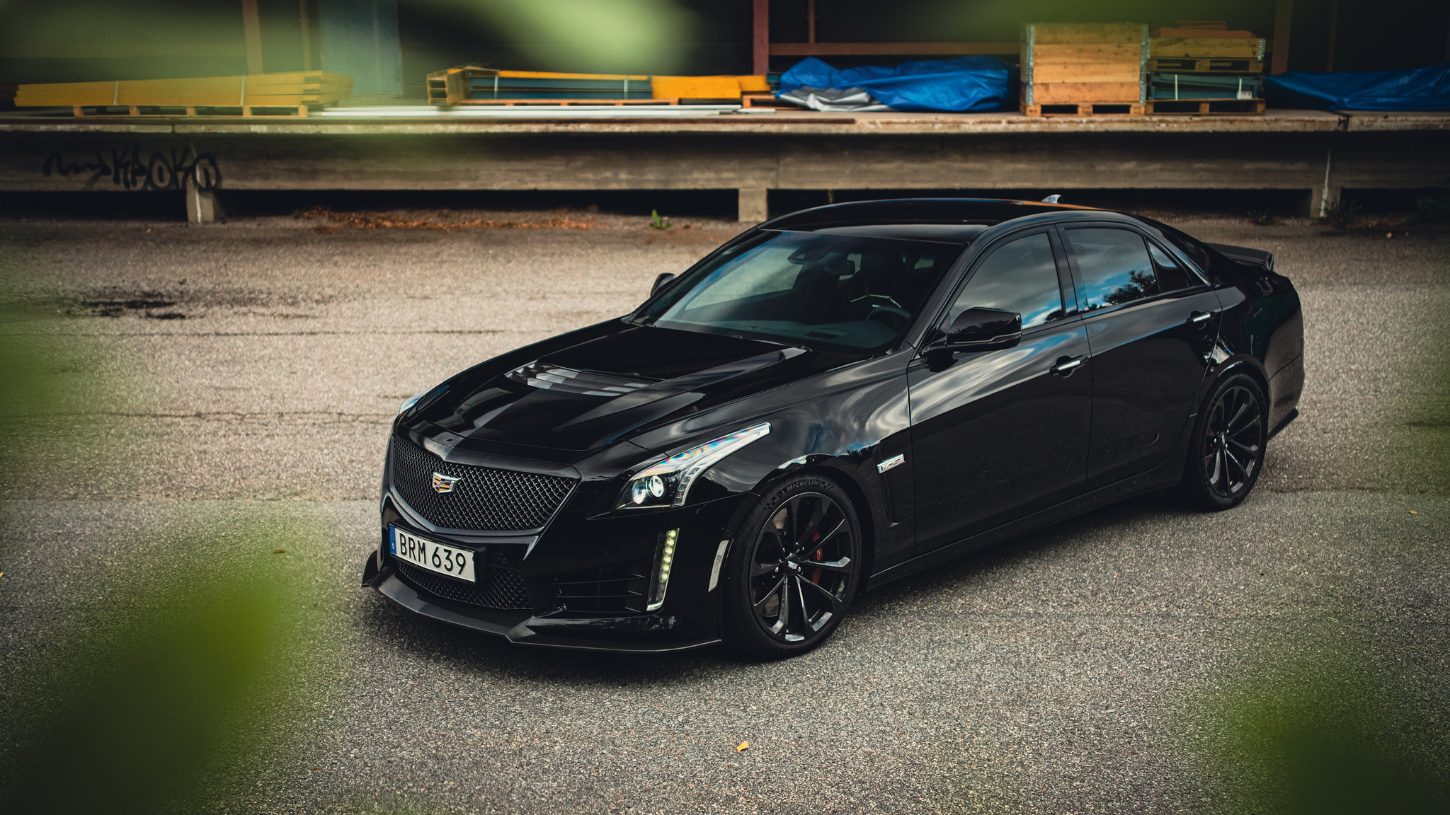 Exterior image of 2018 Cadillac CTS-V Carbon Package