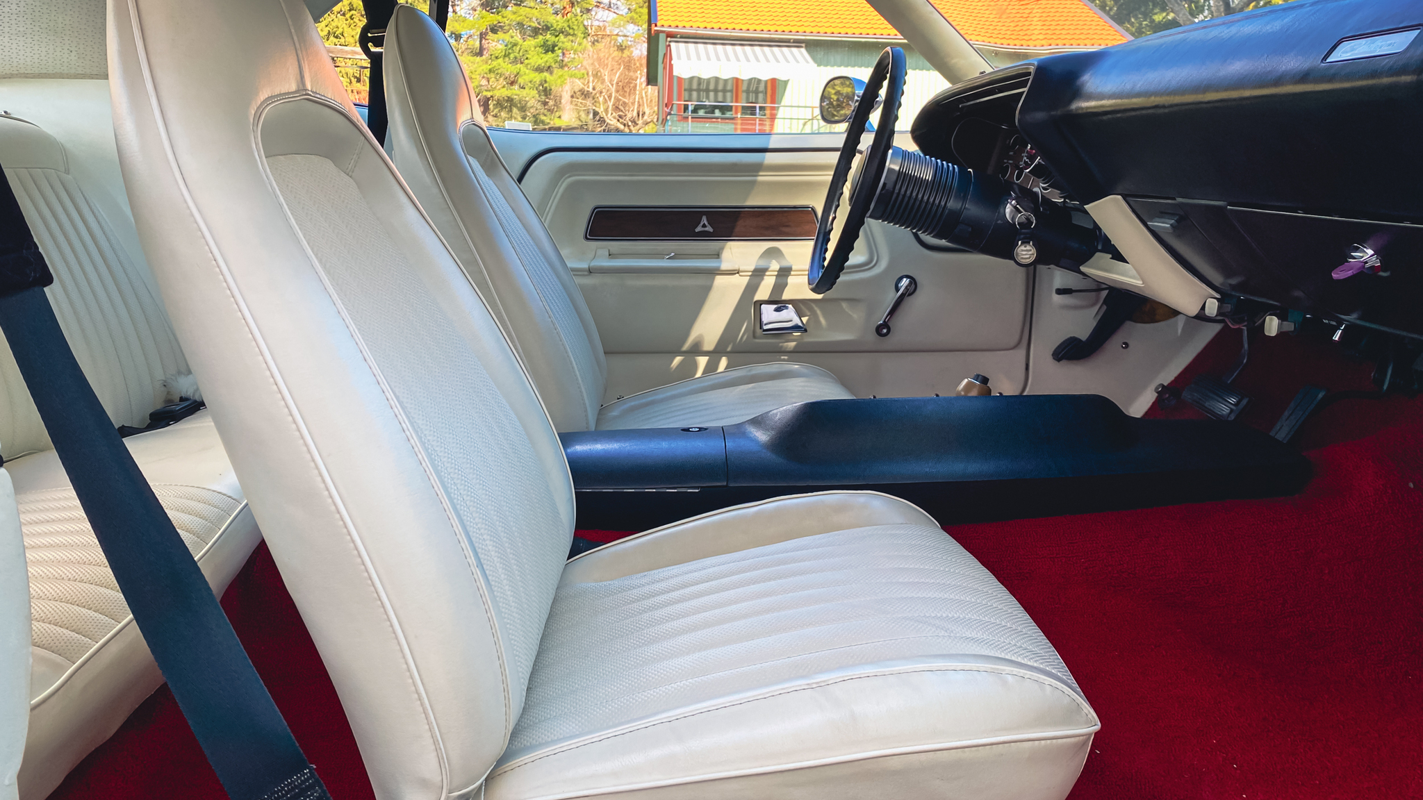 Interiörbild 1974 Dodge Challenger 340