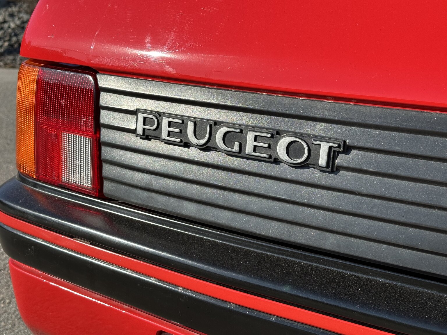 Exterior image of 1989 Peugeot 205 GTI