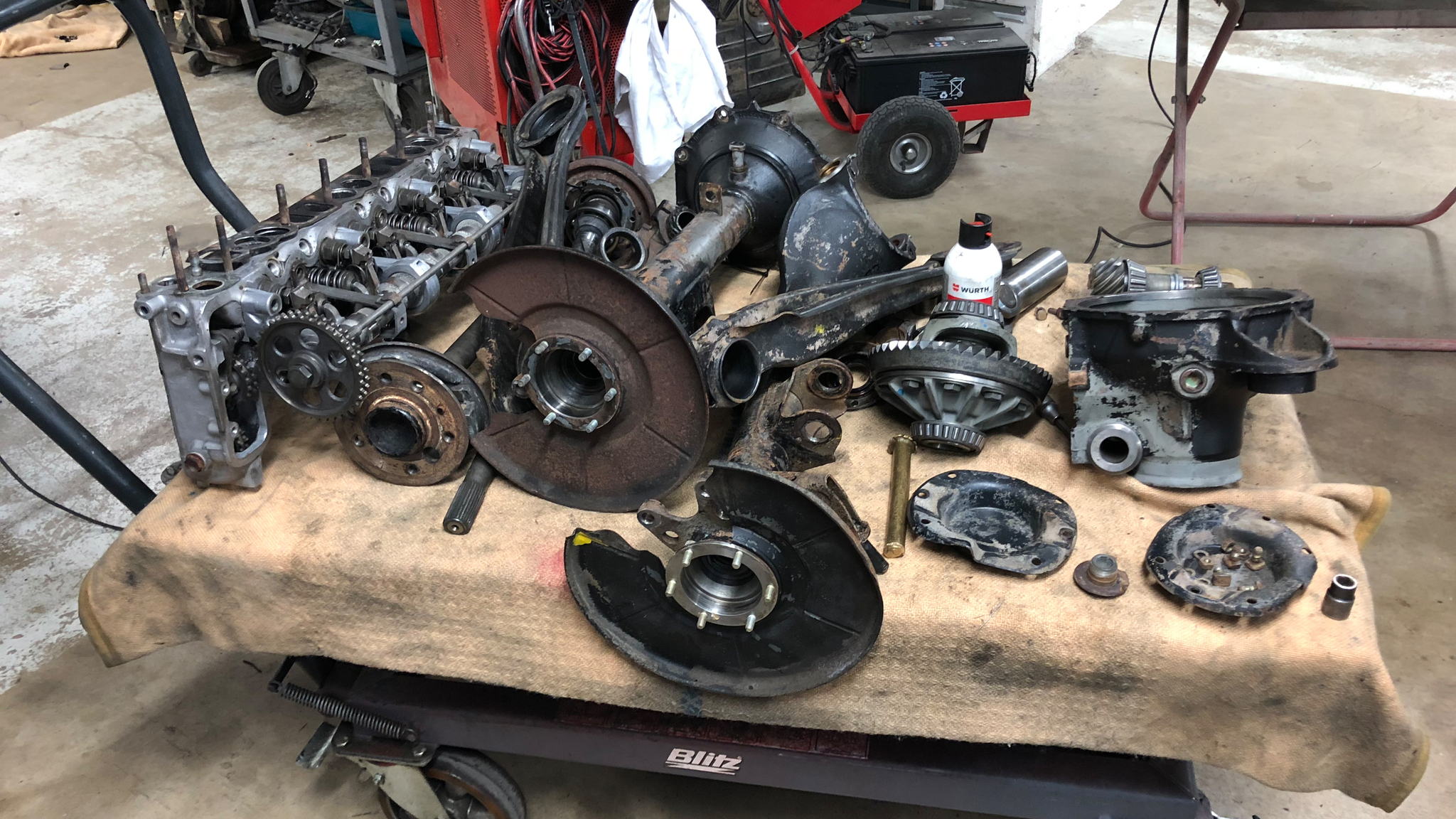 1970 Mercedes 280 SL Pagoda (86), Mekanik