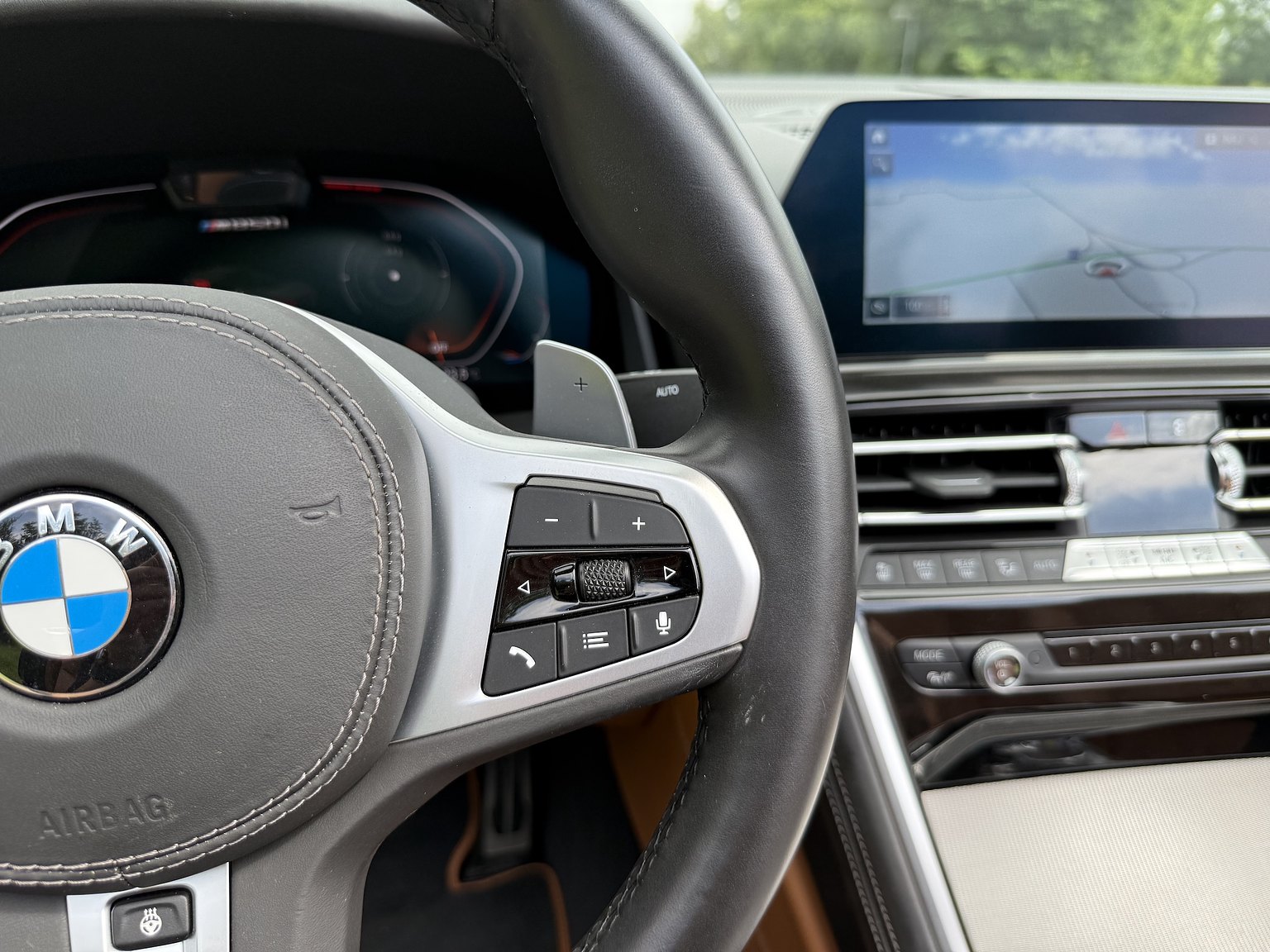 Interior image of 2019 BMW M850i xDrive Convertible Steptronic