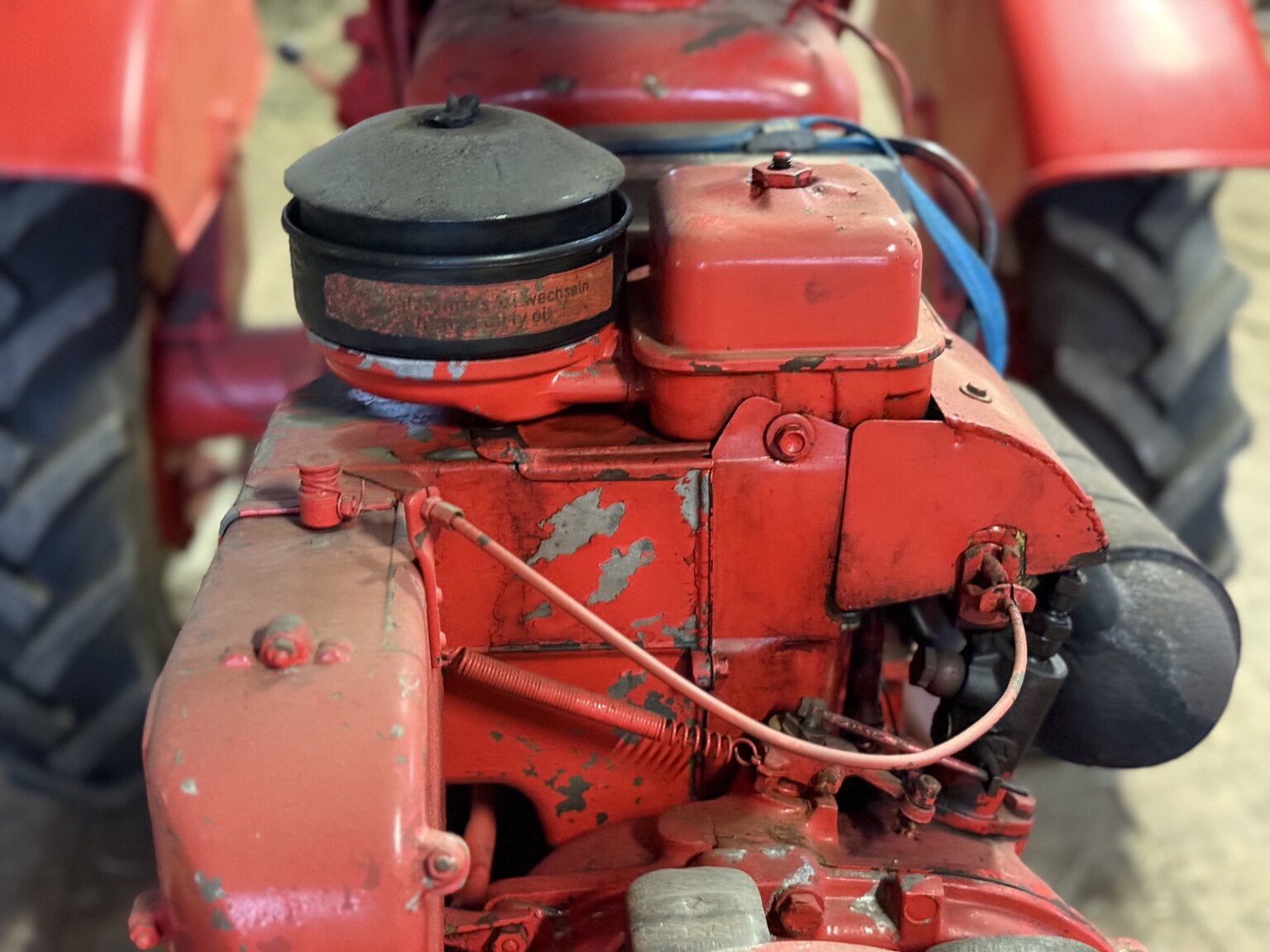 Image of 1960 Porsche Diesel Junior 108 mechanics