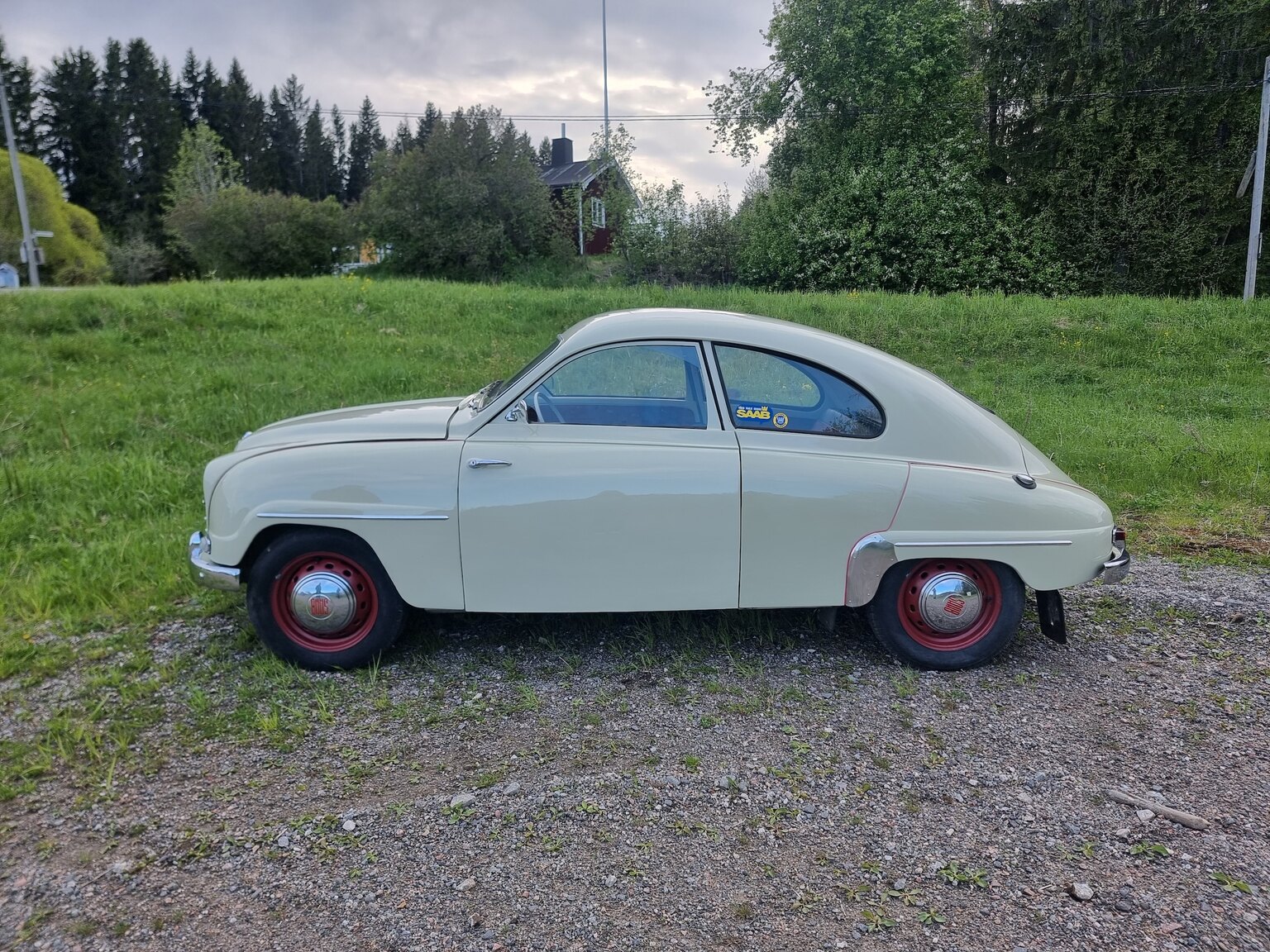 Aussenfoto 1959 SAAB 93B Deluxe