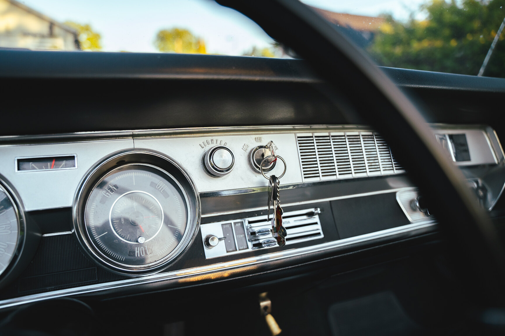 Interiörbild 1967 Oldsmobile Cutlass Supreme Cabriolet