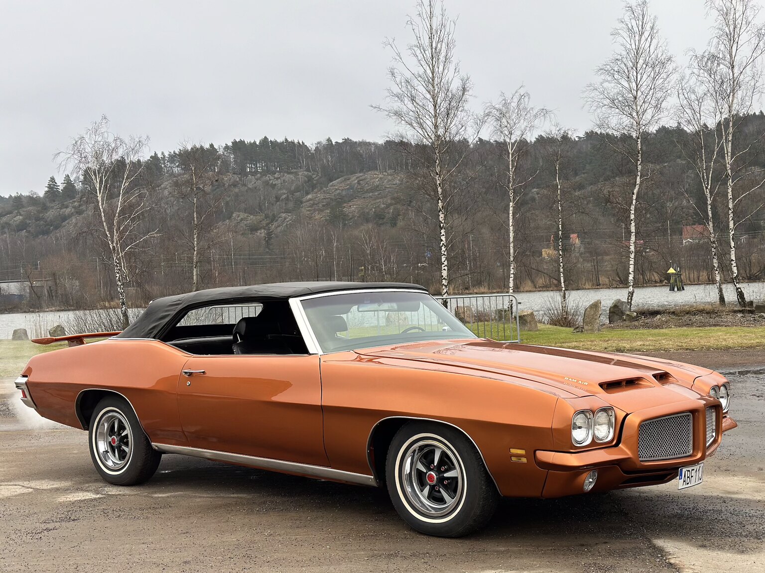 Exteriörbild på 1971 Pontiac GTO 455 HO Convertible 