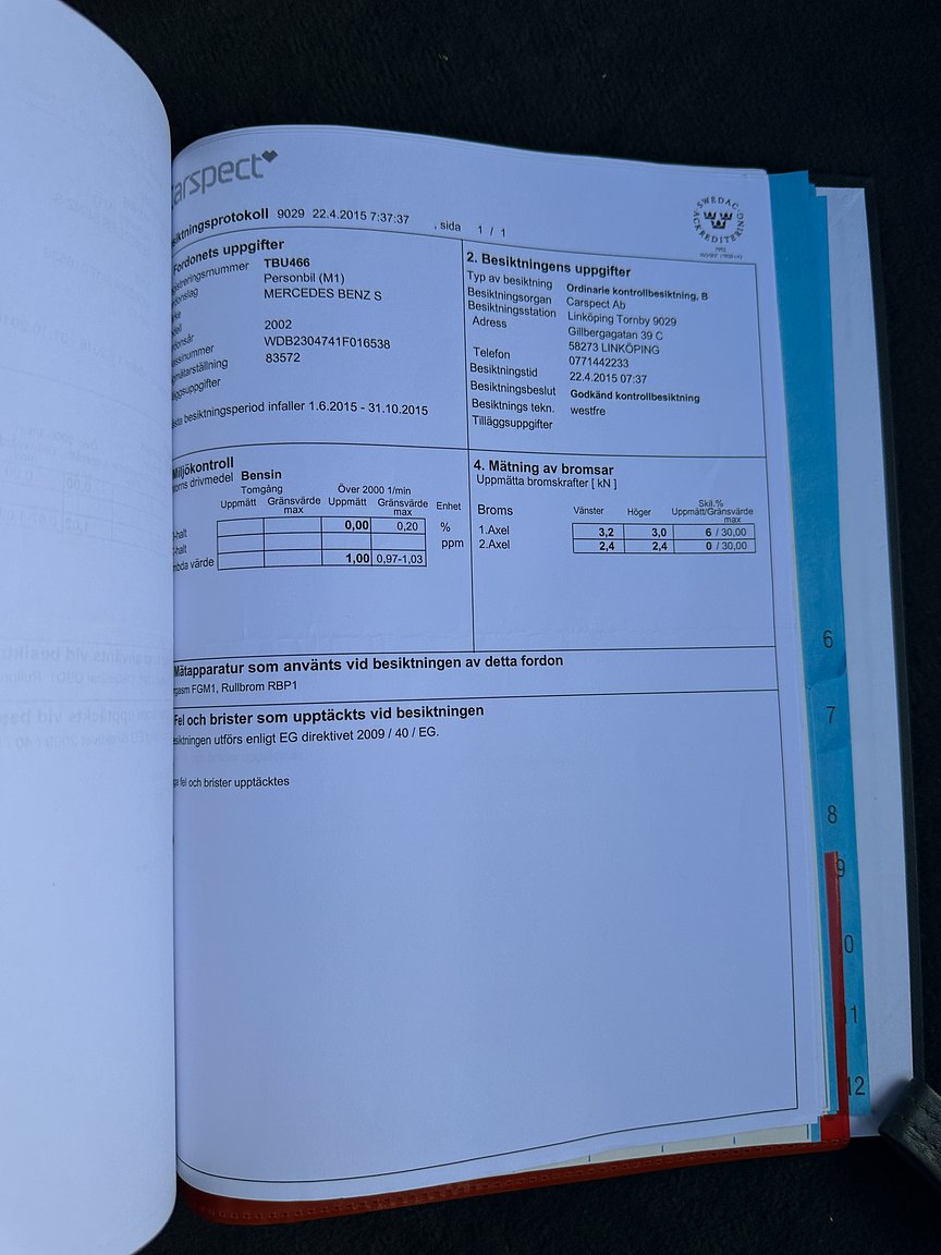 Documentation for 2002 Mercedes SL 55 AMG