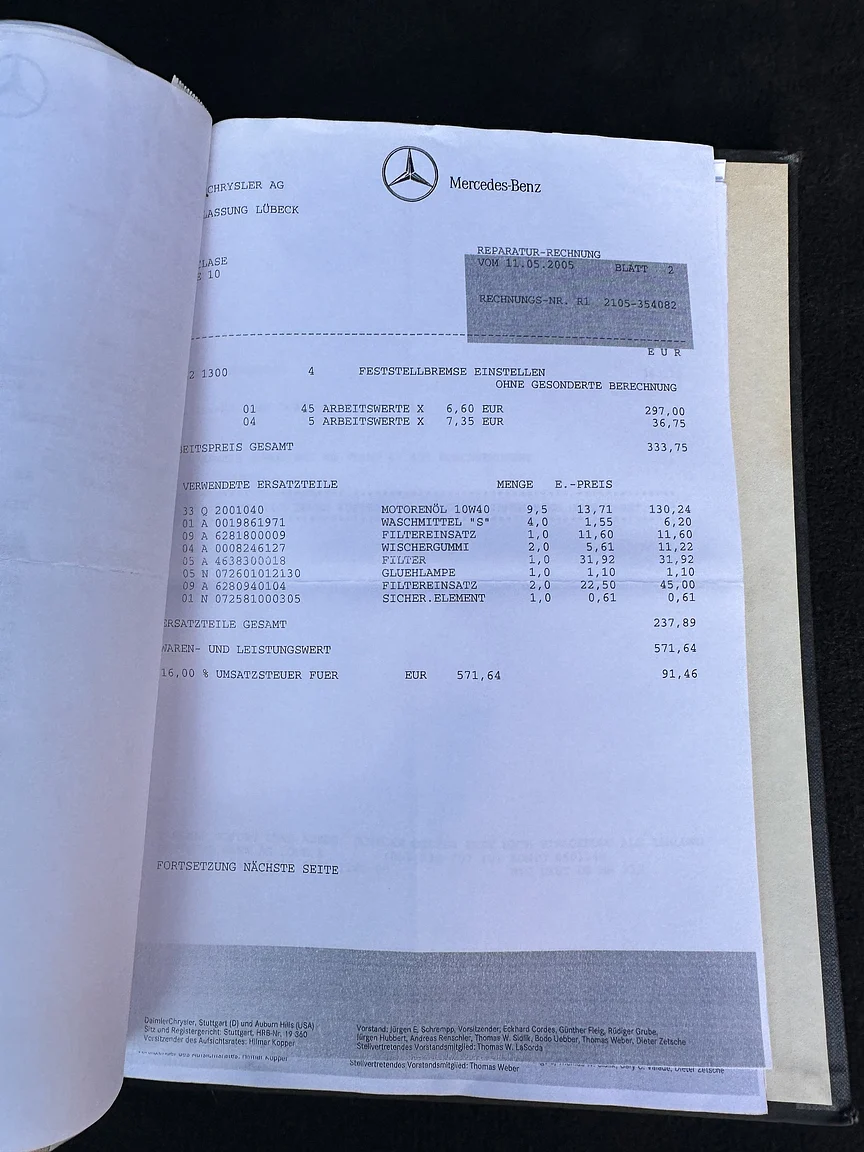 Dokumentation för 2002 Mercedes-Benz G400  (27)