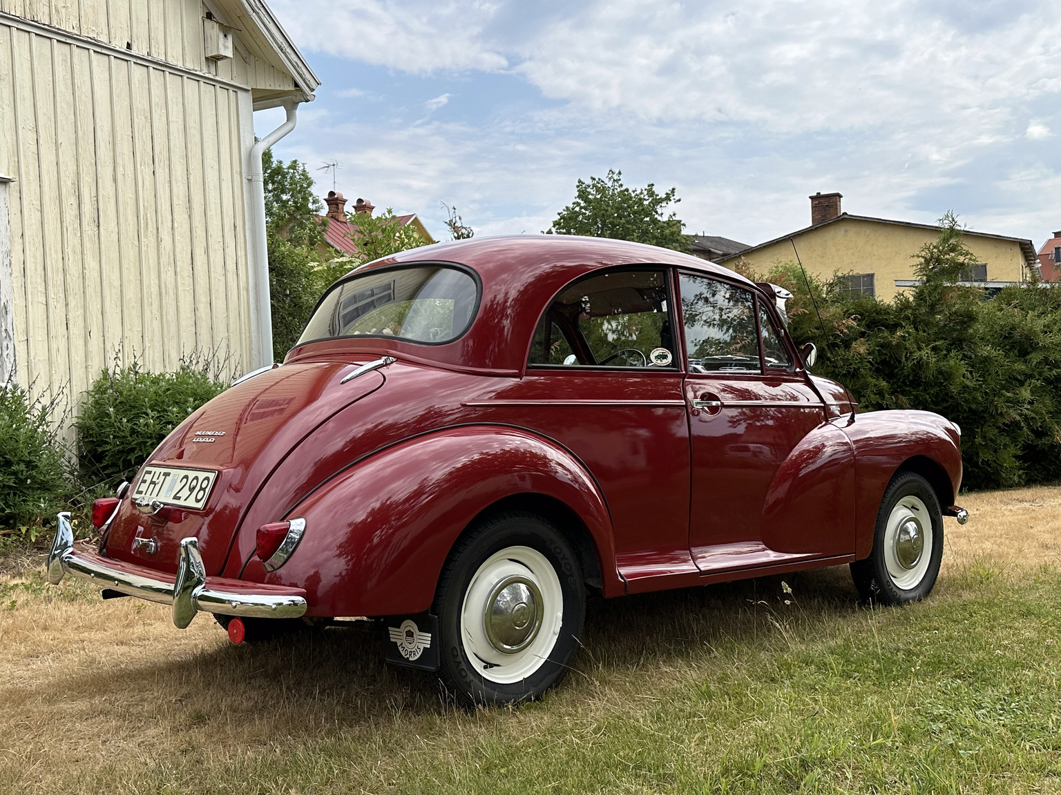 Exteriörbild på 1958 Morris Minor 1000