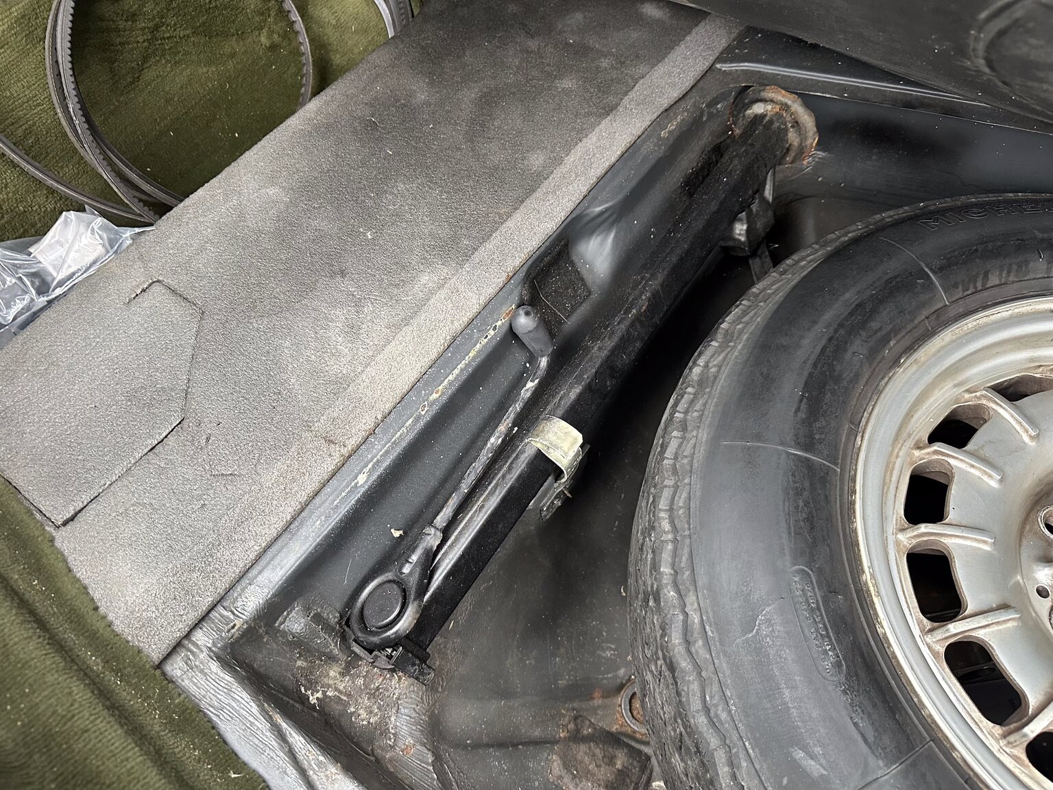 Interiörbild 1983 Mercedes-Benz 500 SEC