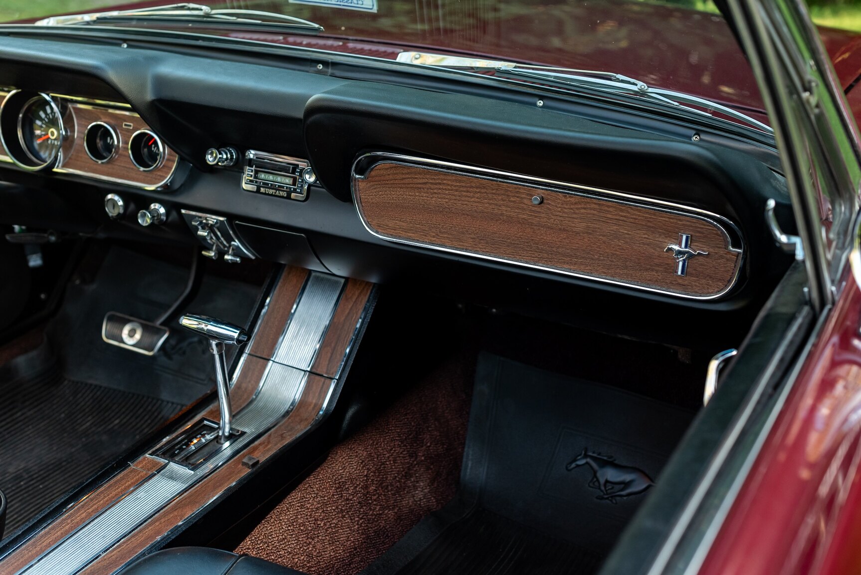 Interiörbild 1966 Ford Mustang Convertible
