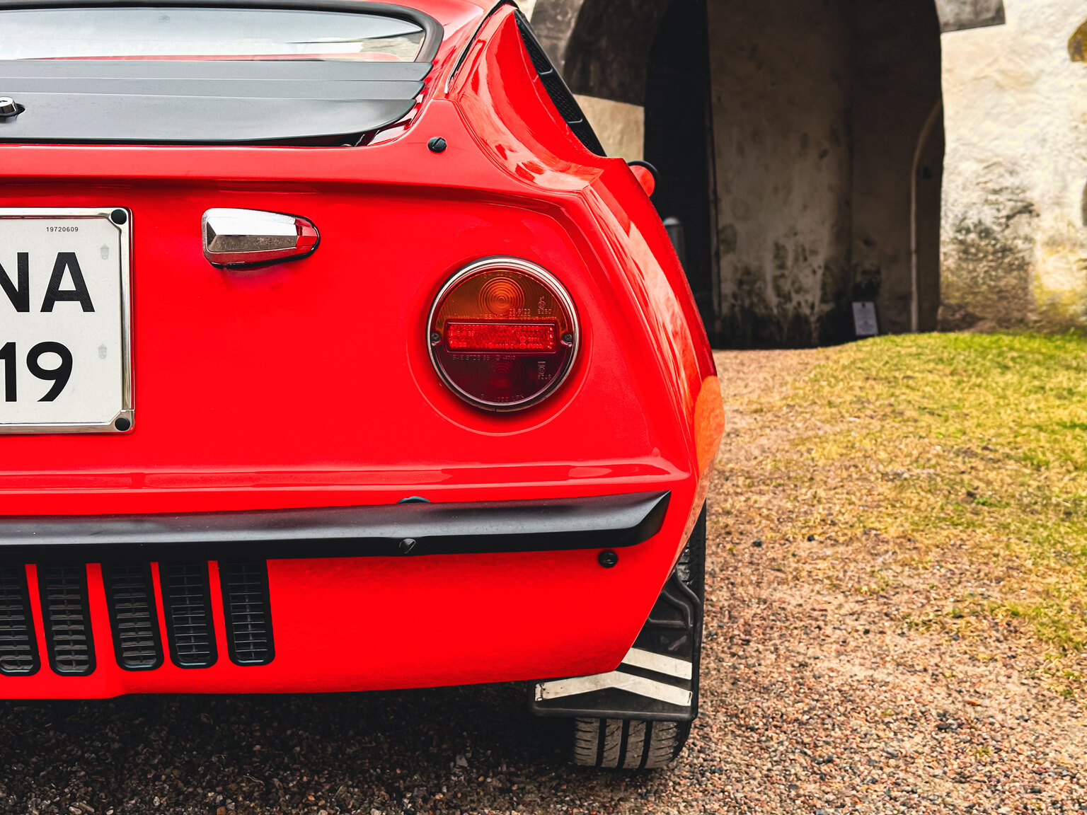 Exteriörbild på 1971 Fiat Lombardi Grand Prix 850