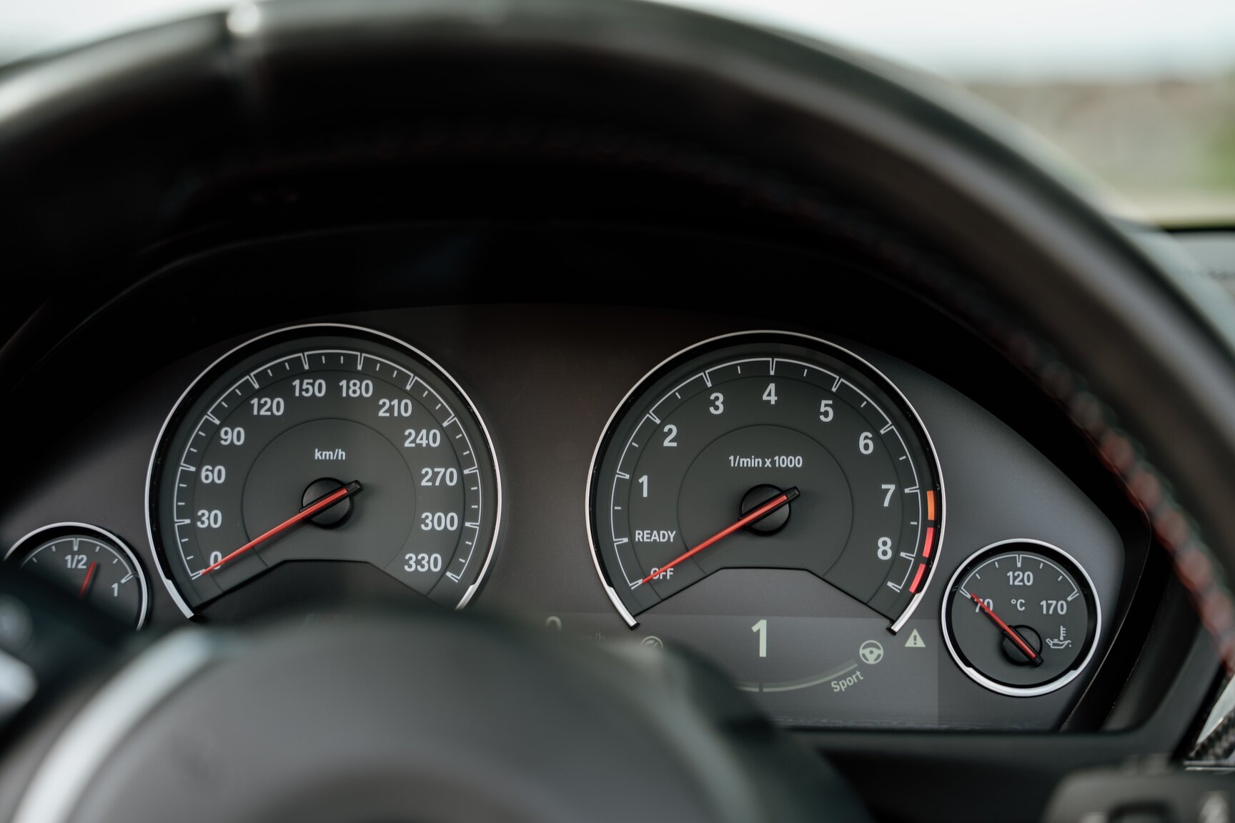 Interiörbild 2015 BMW M4 Cabriolet