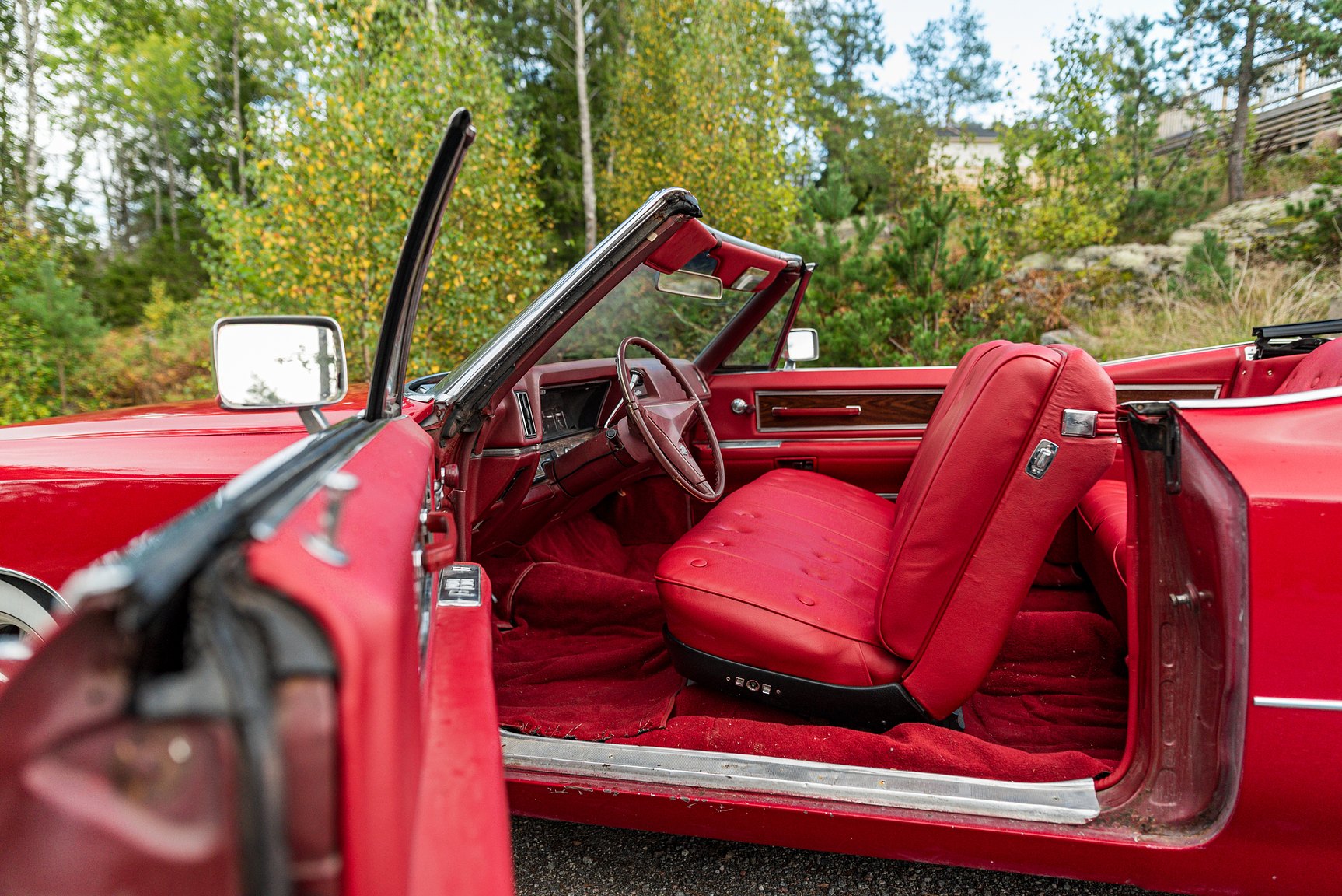 Interior image of 1968 Cadillac DeVille Convertible
