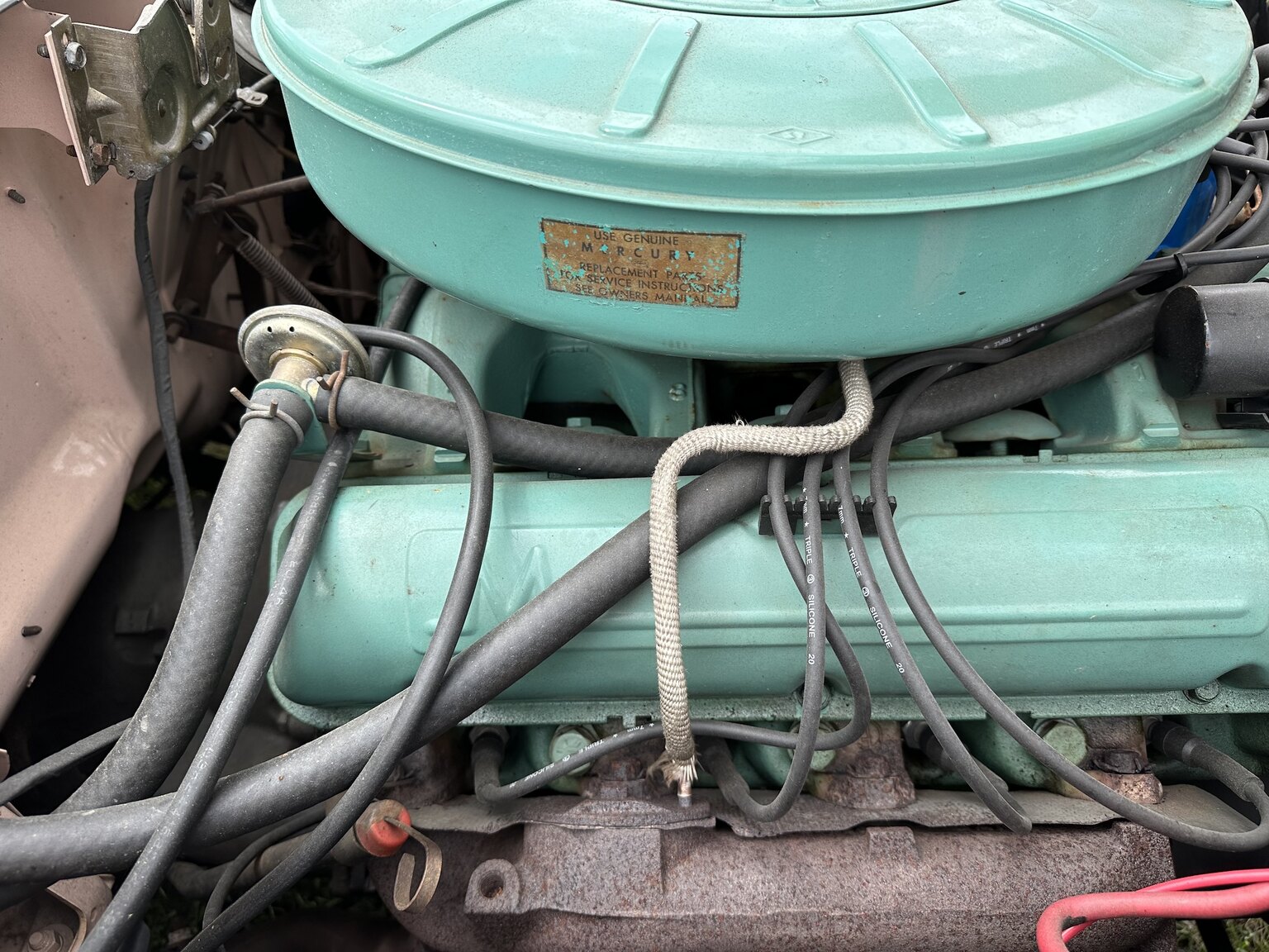 Image of 1959 Mercury Monterey 4-door Hardtop Cruiser mechanics