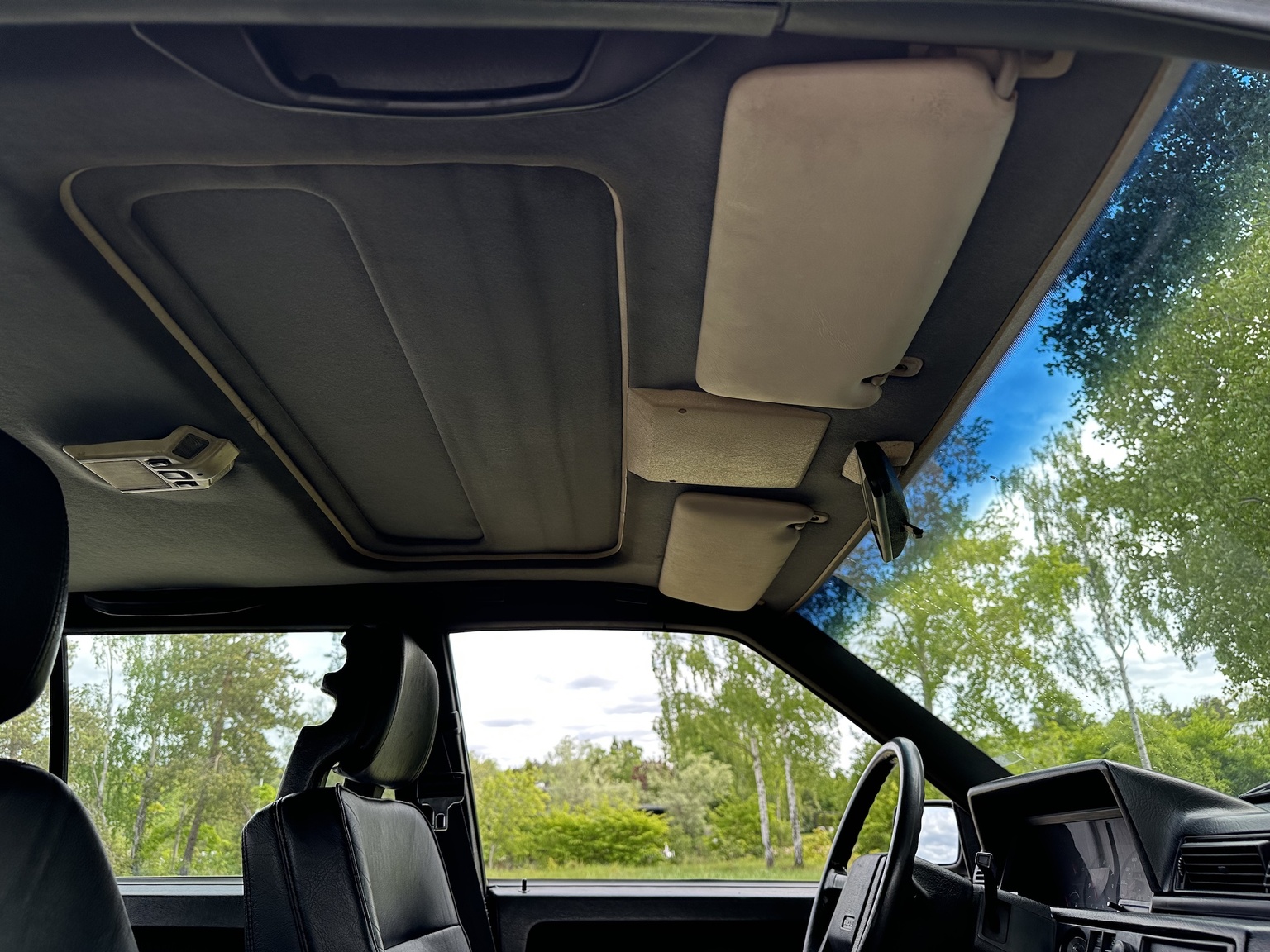 Interiörbild 1990 Volvo 740 Turbo 16s