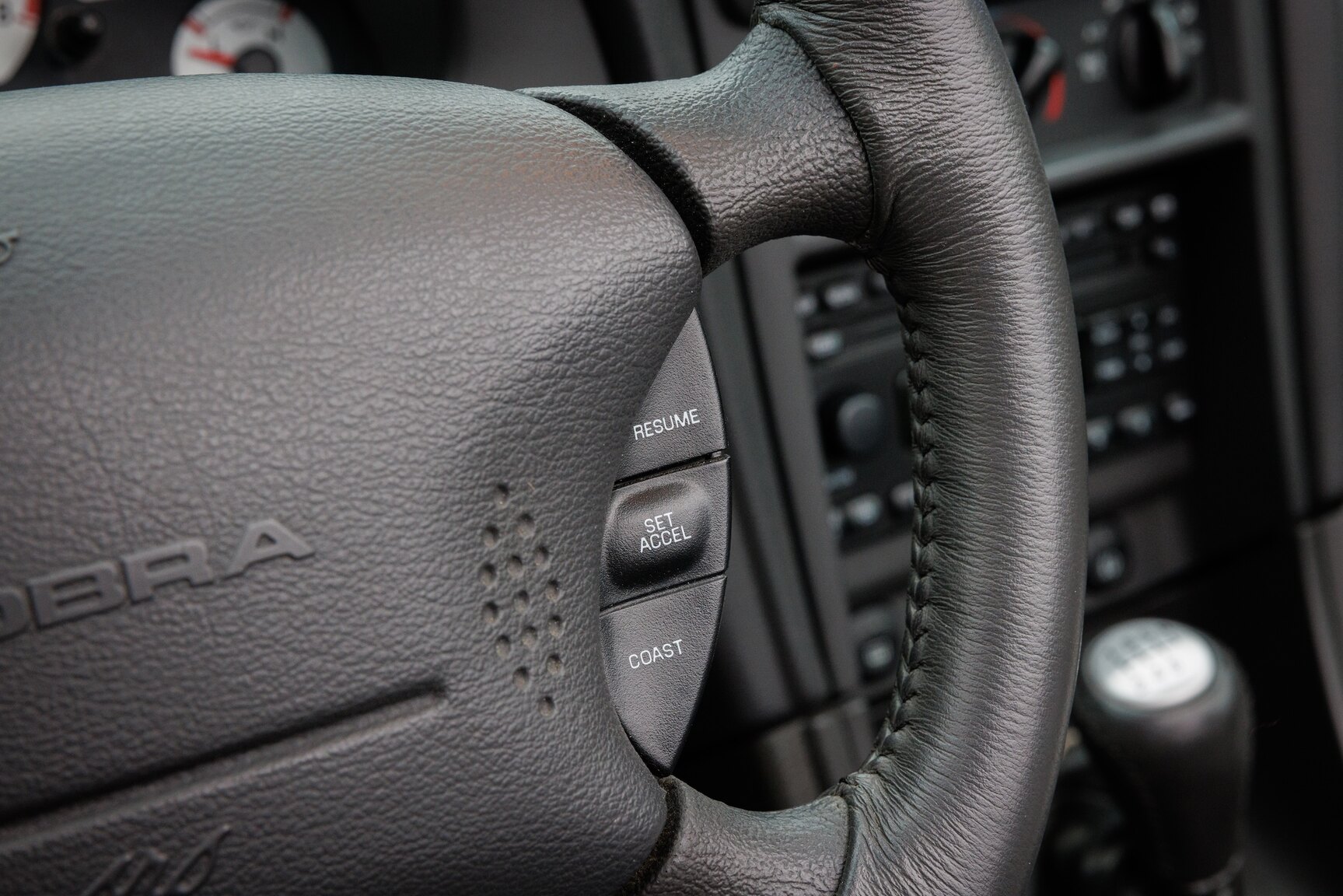 Interiörbild 2003 Ford Mustang SVT Cobra