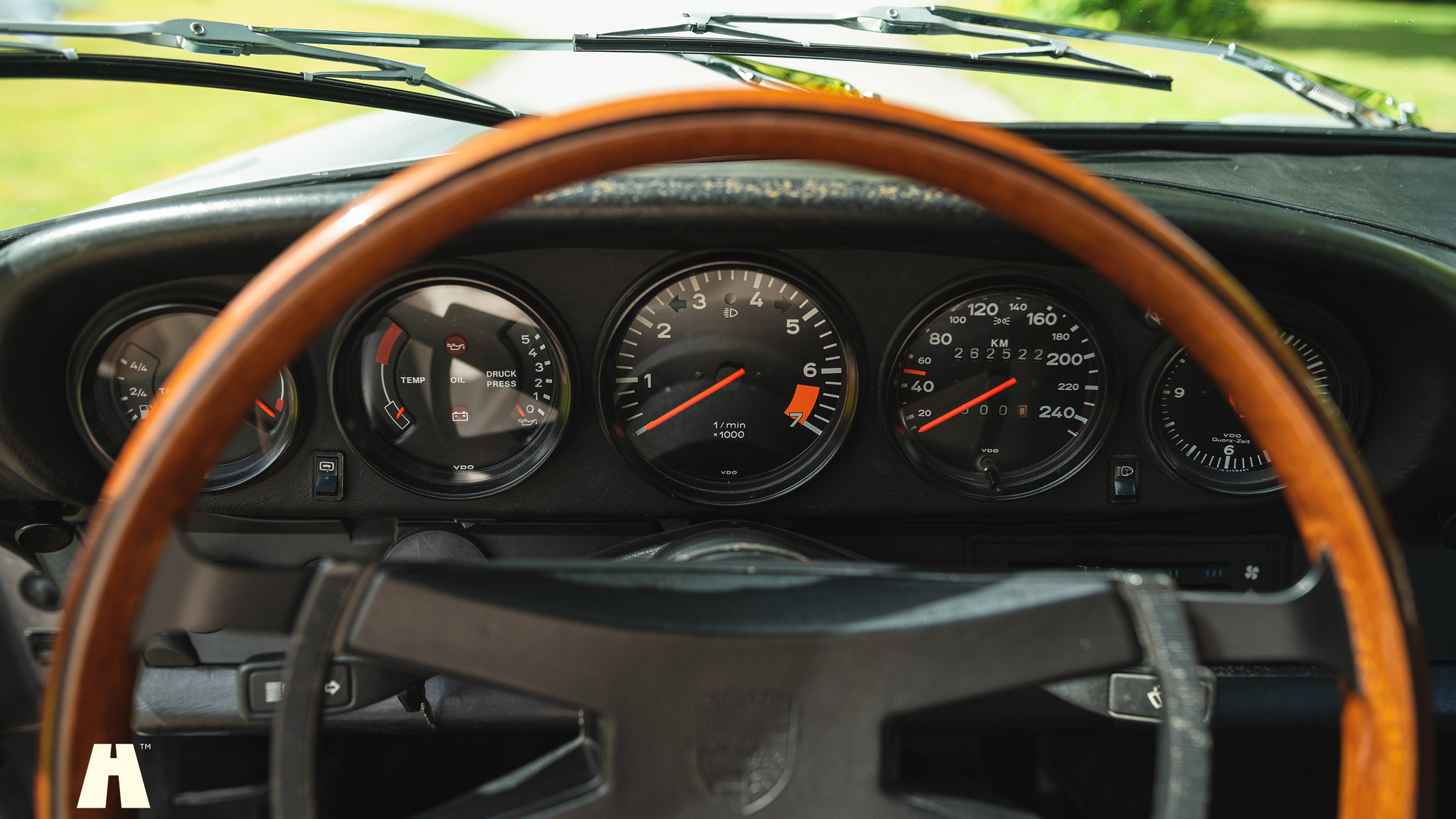 Interiörbild 1981 Porsche 911 SC Backdate