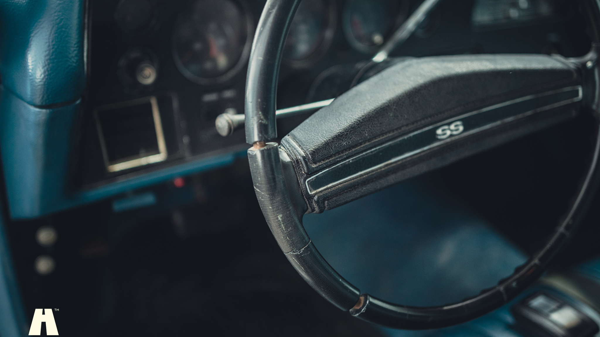 Interiörbild 1971 Chevrolet Chevelle SS 454