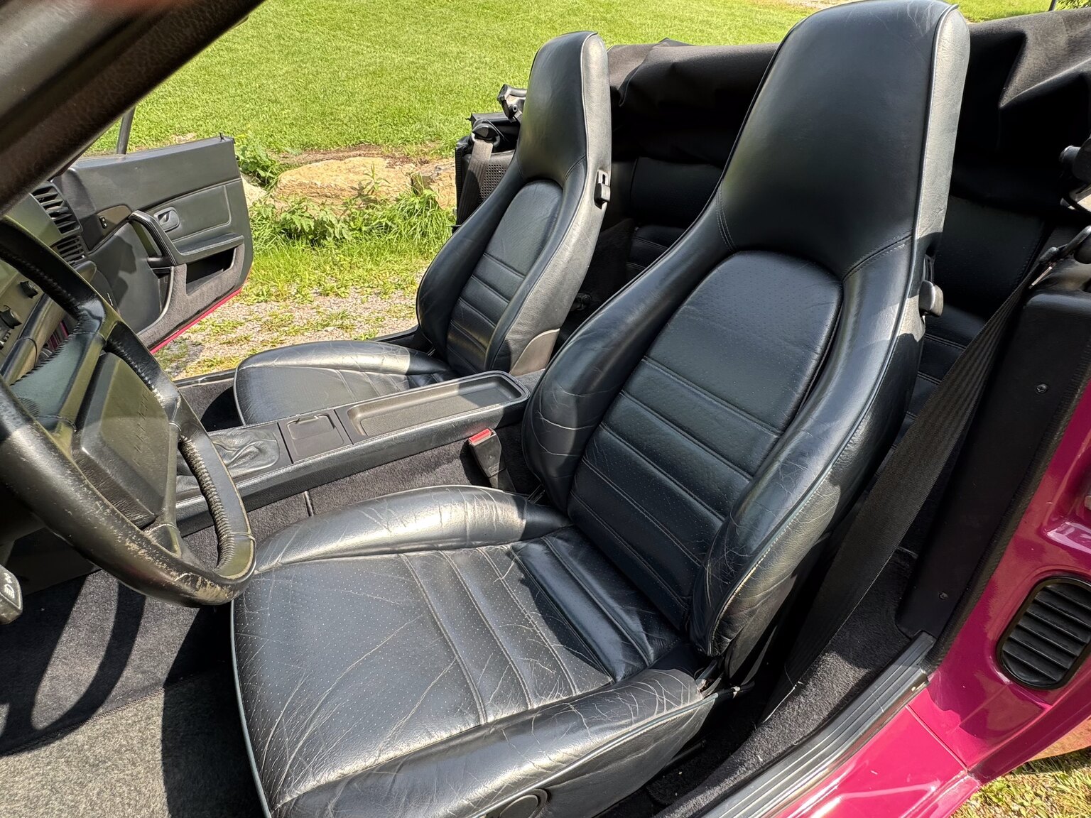 Interior image of 1990 Porsche 944 S2 Convertible