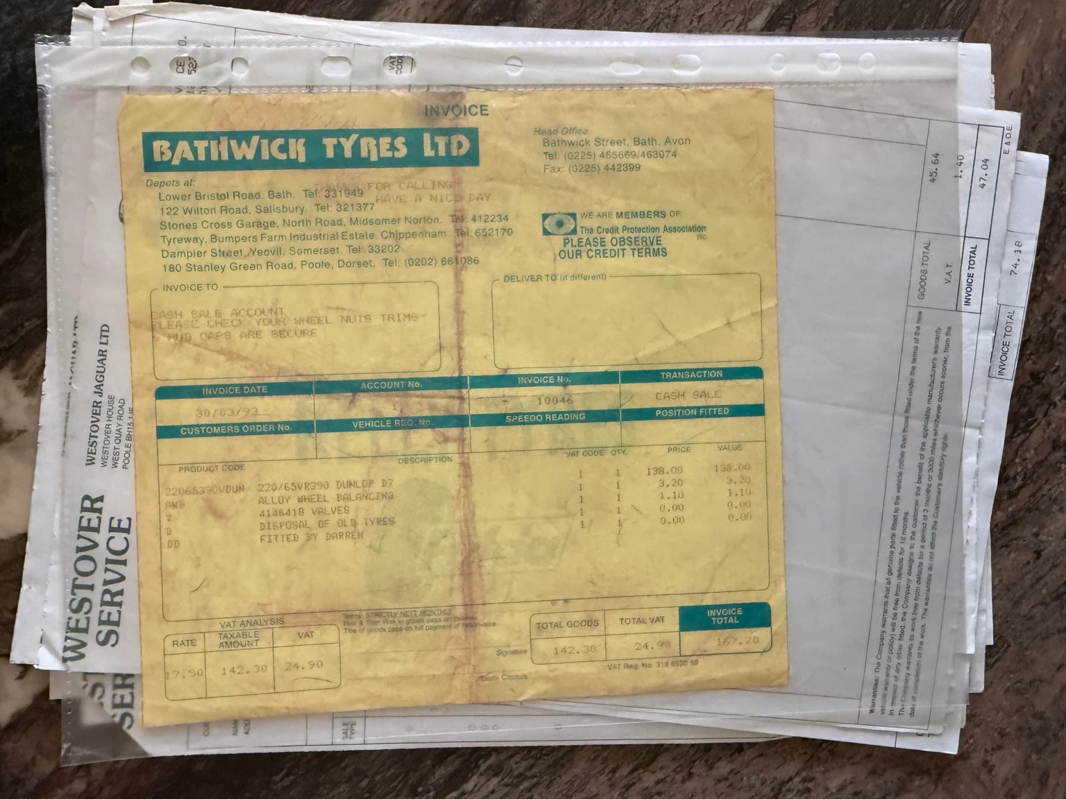 Documentation for 1988 Daimler Six (38)