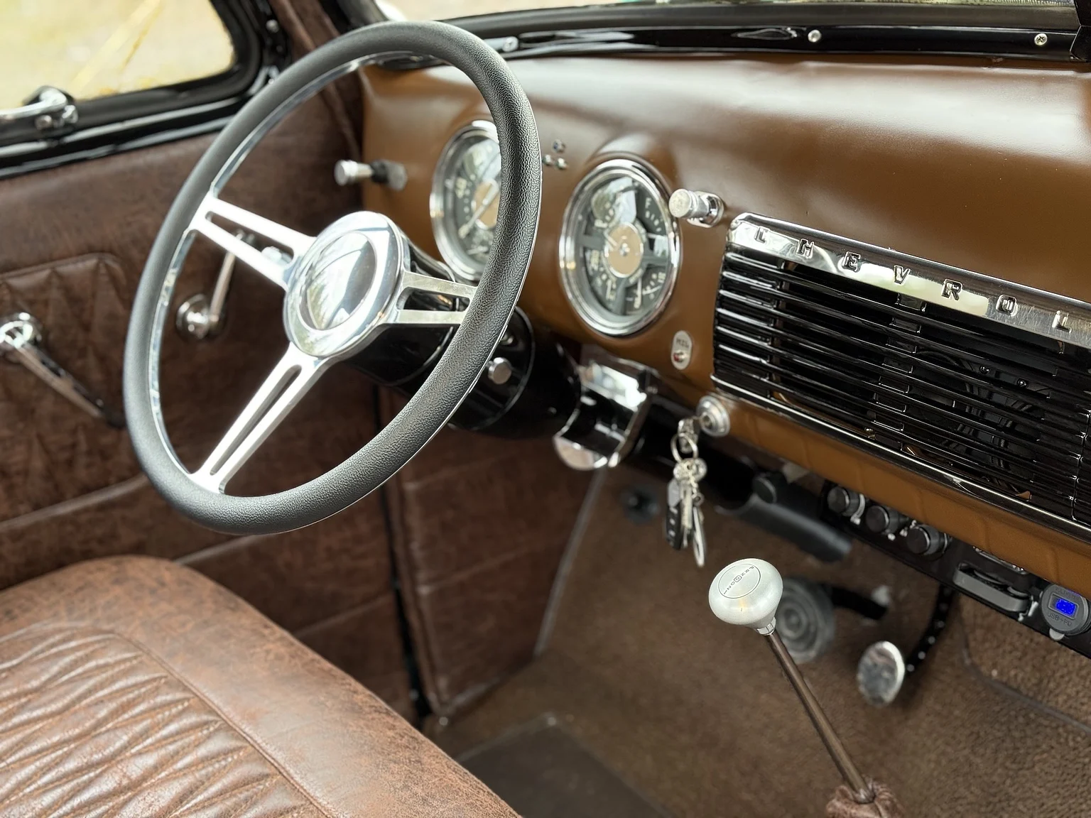 Interior image of 1953 Chevrolet 3600 Custom by Järudds (19)