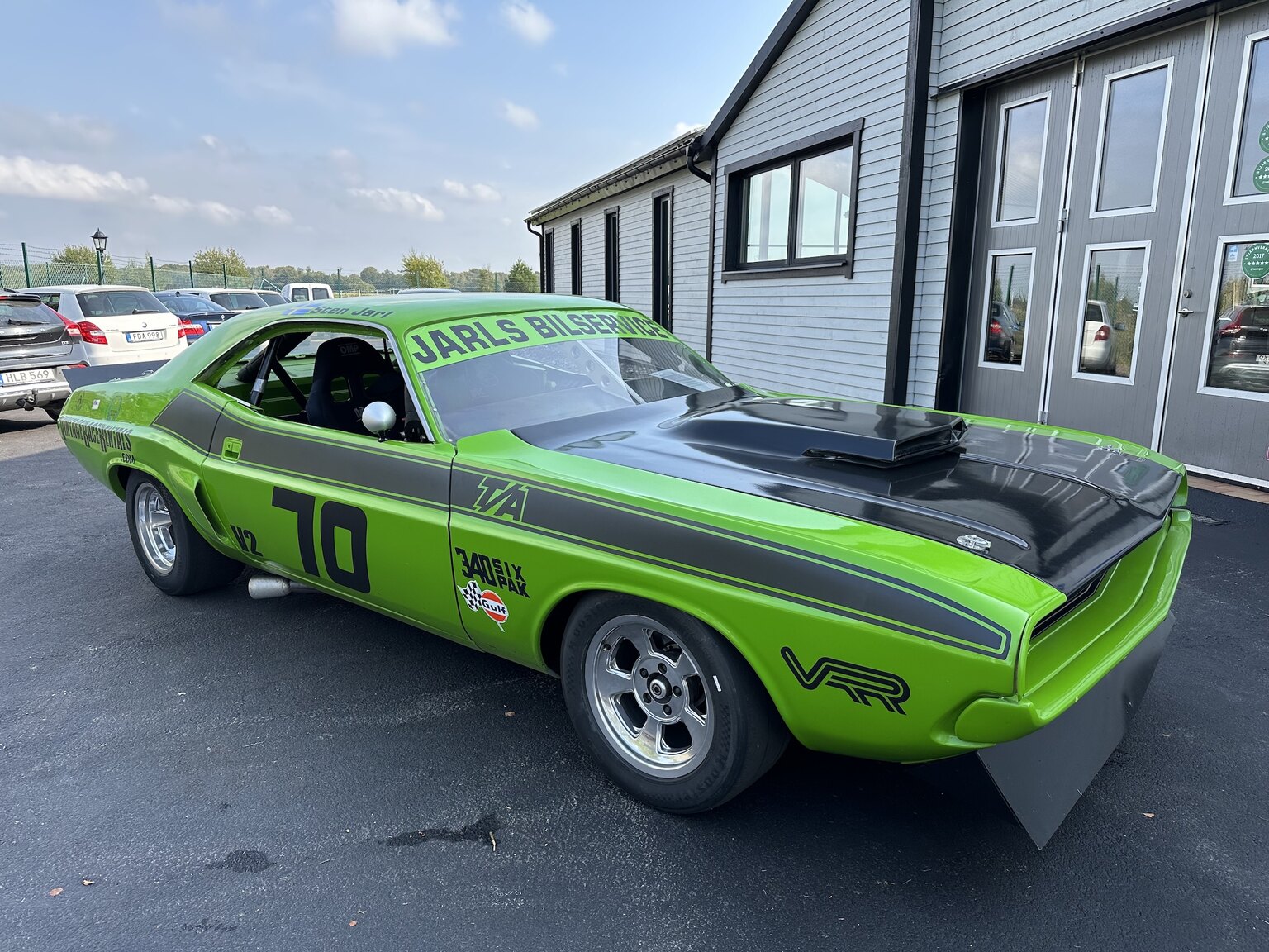 Exteriörbild på 1970 Dodge Challenger Race Car