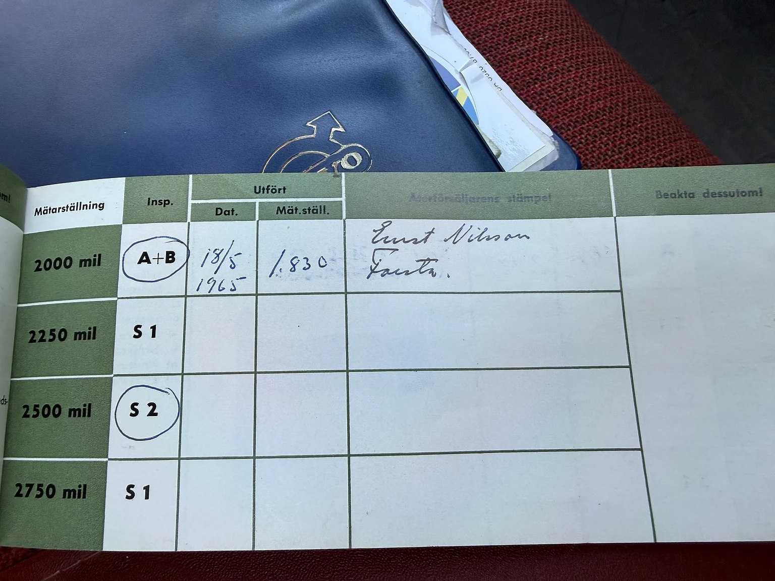 Documentation for 1964 Volvo Amazon (6)