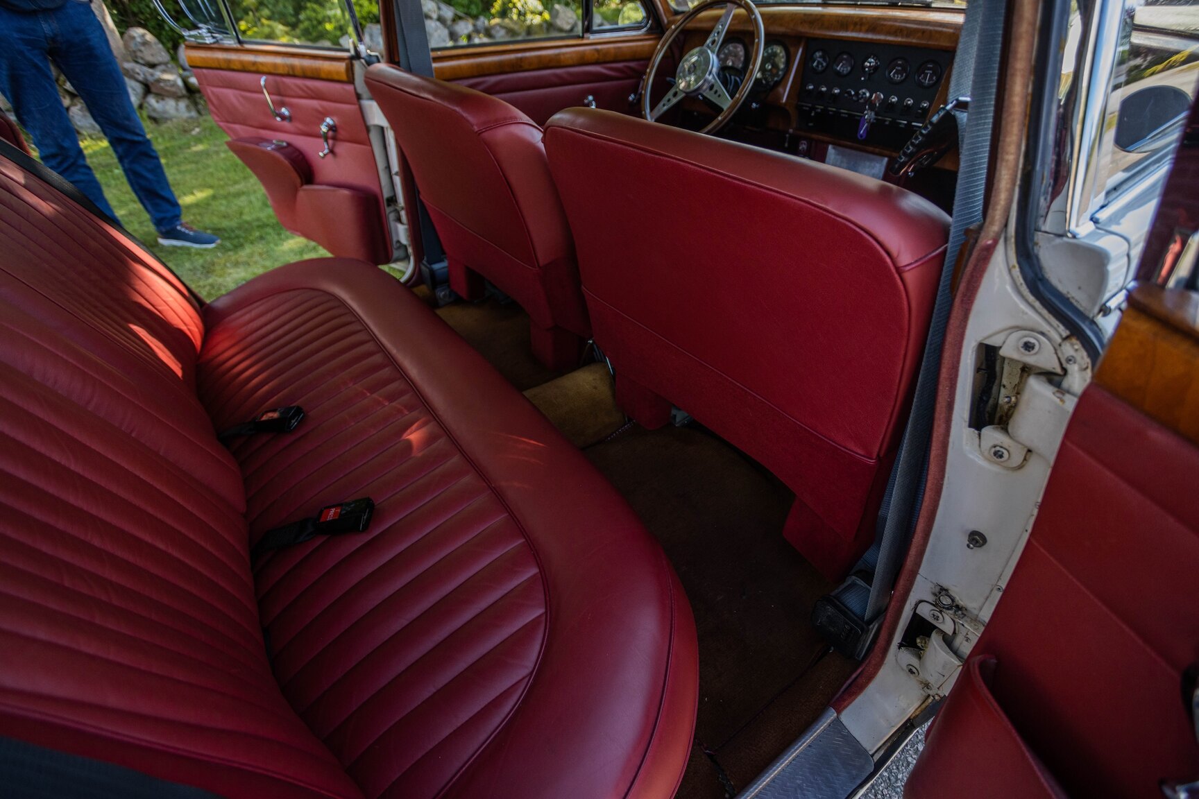 Innenraumfoto von 1968 Jaguar 340 XK Mark II