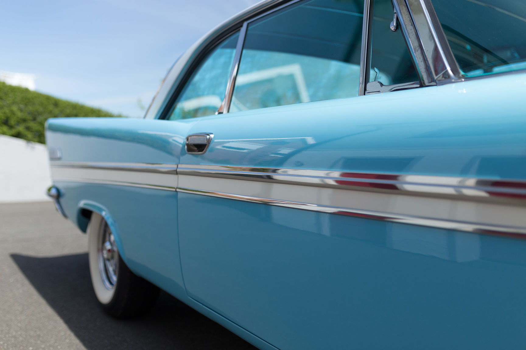 Exteriörbild på 1957 Chrysler New Yorker