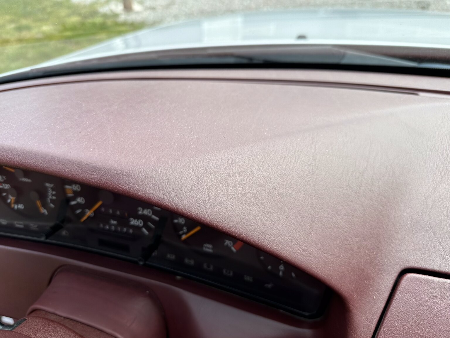 Interiörbild 1992 Mercedes-Benz SL 500