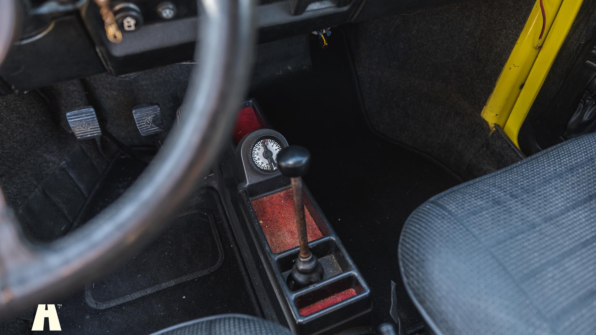 Interiörbild 1974 Volkswagen Bubbla 1303LS Cabriolet Svensksåld 