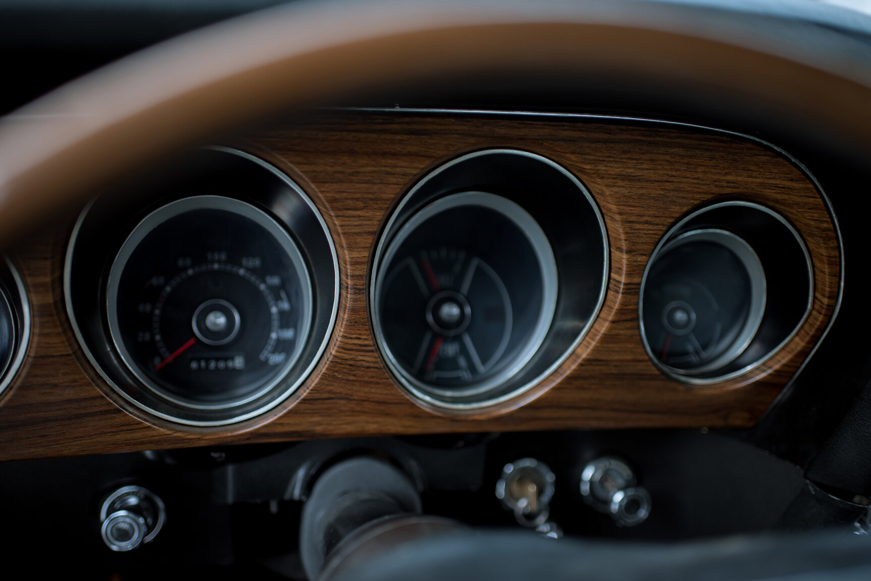 Interiörbild 1969 Ford Mustang Mach 1 (2)