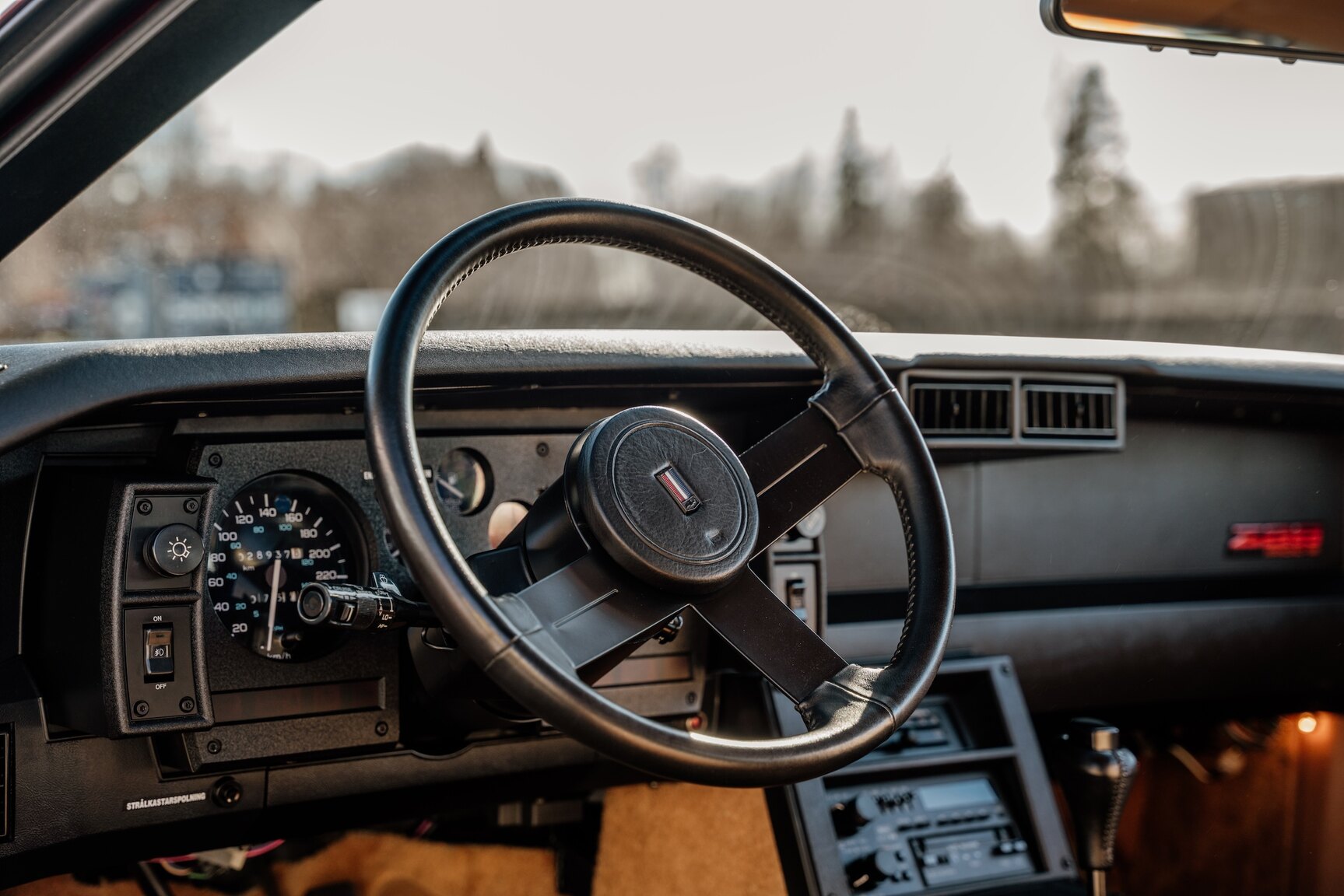 Interiörbild 1989 Chevrolet Camaro IROC-Z