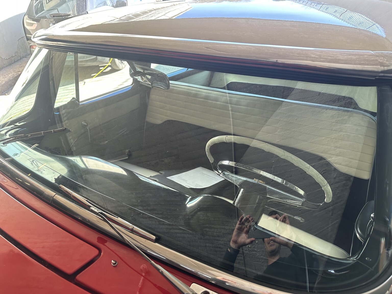 Exteriörbild på 1955 Dodge Custom Royal Sedan HEMI