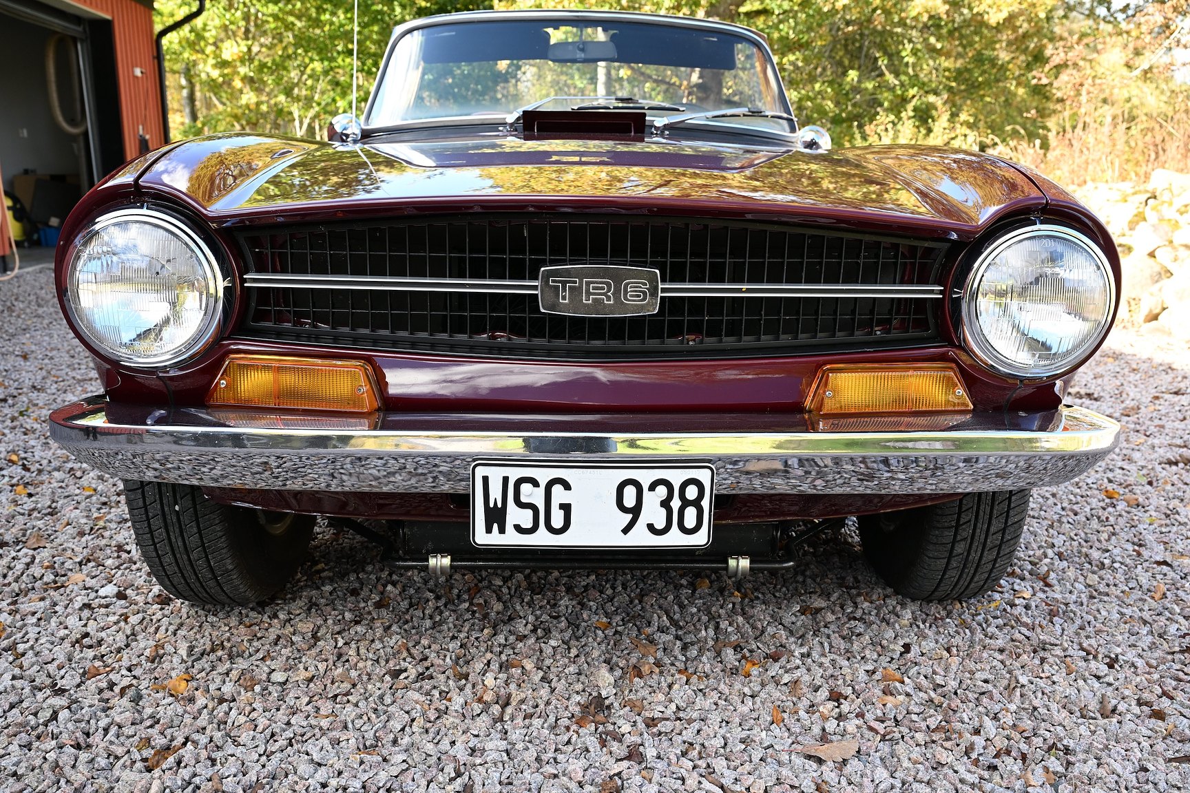 Exterior image of 1971 Triumph TR6